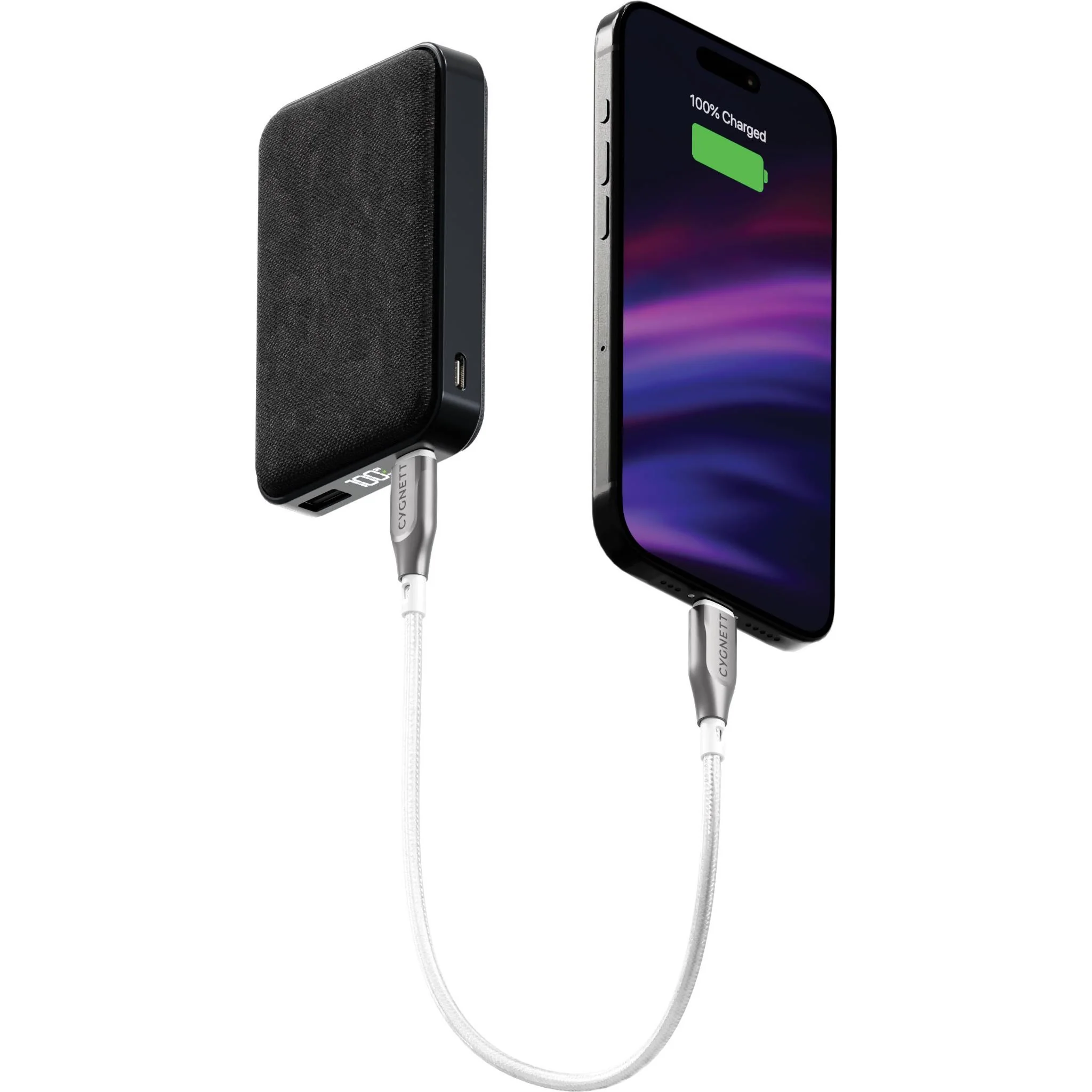 Cygnett ChargePro Power Bank [10K] (Graphite) - Image 3