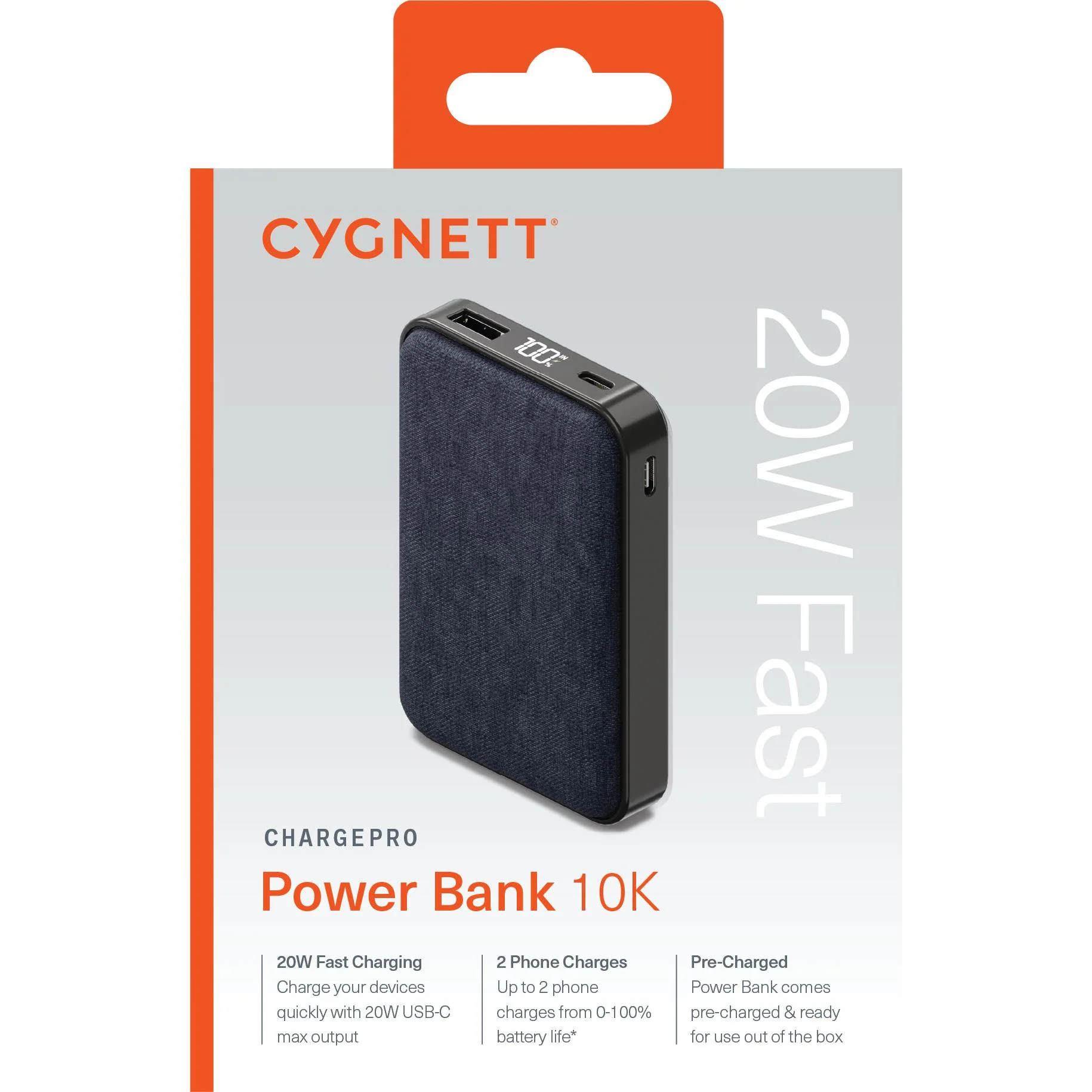Cygnett ChargePro Power Bank [10K] (Midnight) - Image 8