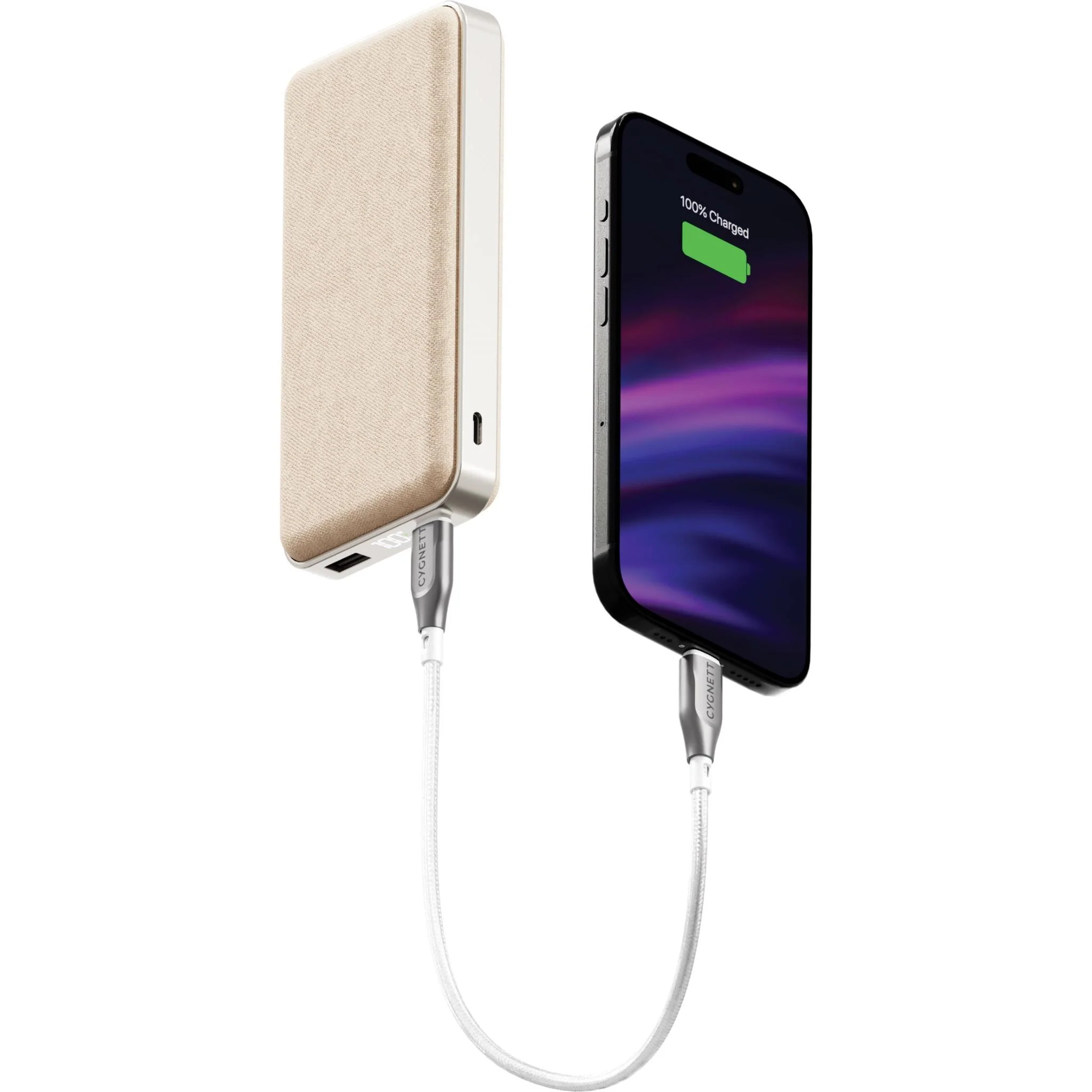 Cygnett ChargePro Power Bank [20K] (Champagne) - Image 3