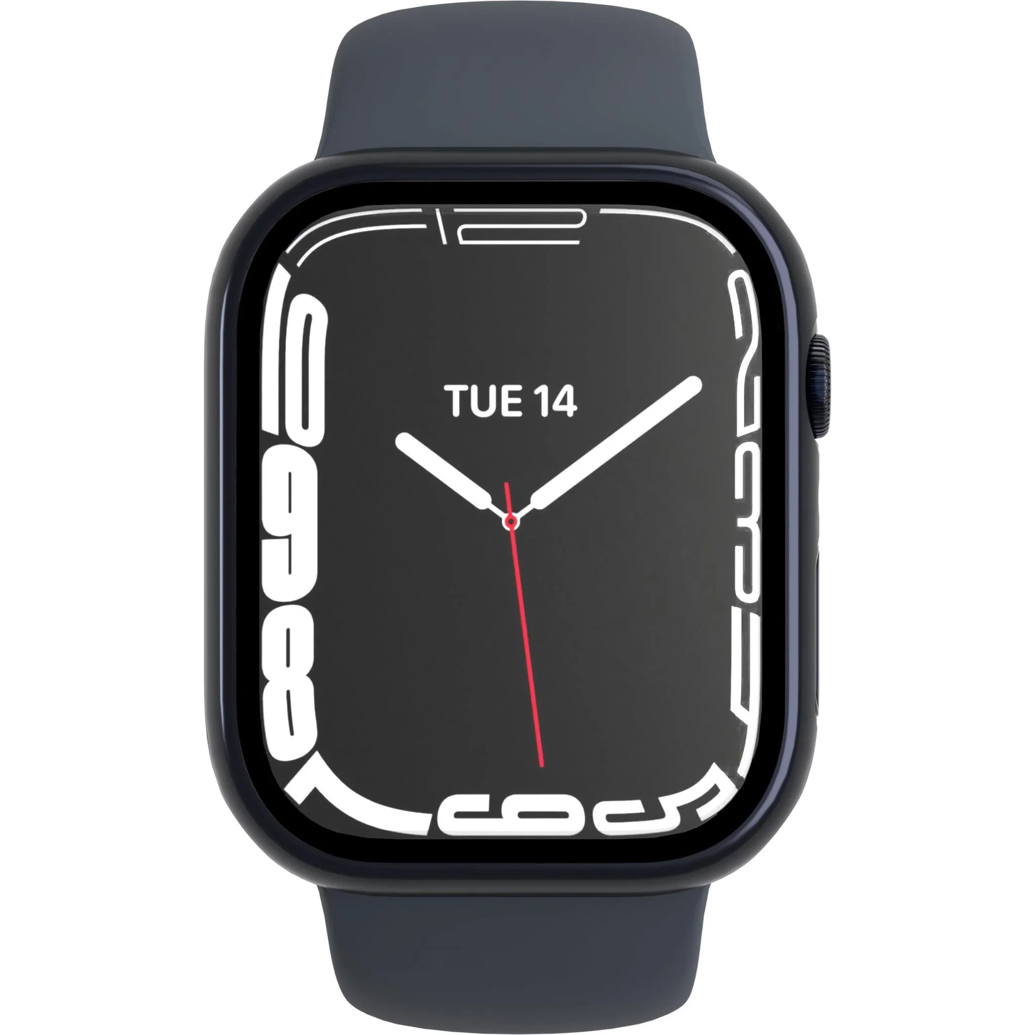 Cygnett EagleShield Case with Screen Protector for Apple Watch 7 41mm (Black) - Image 4