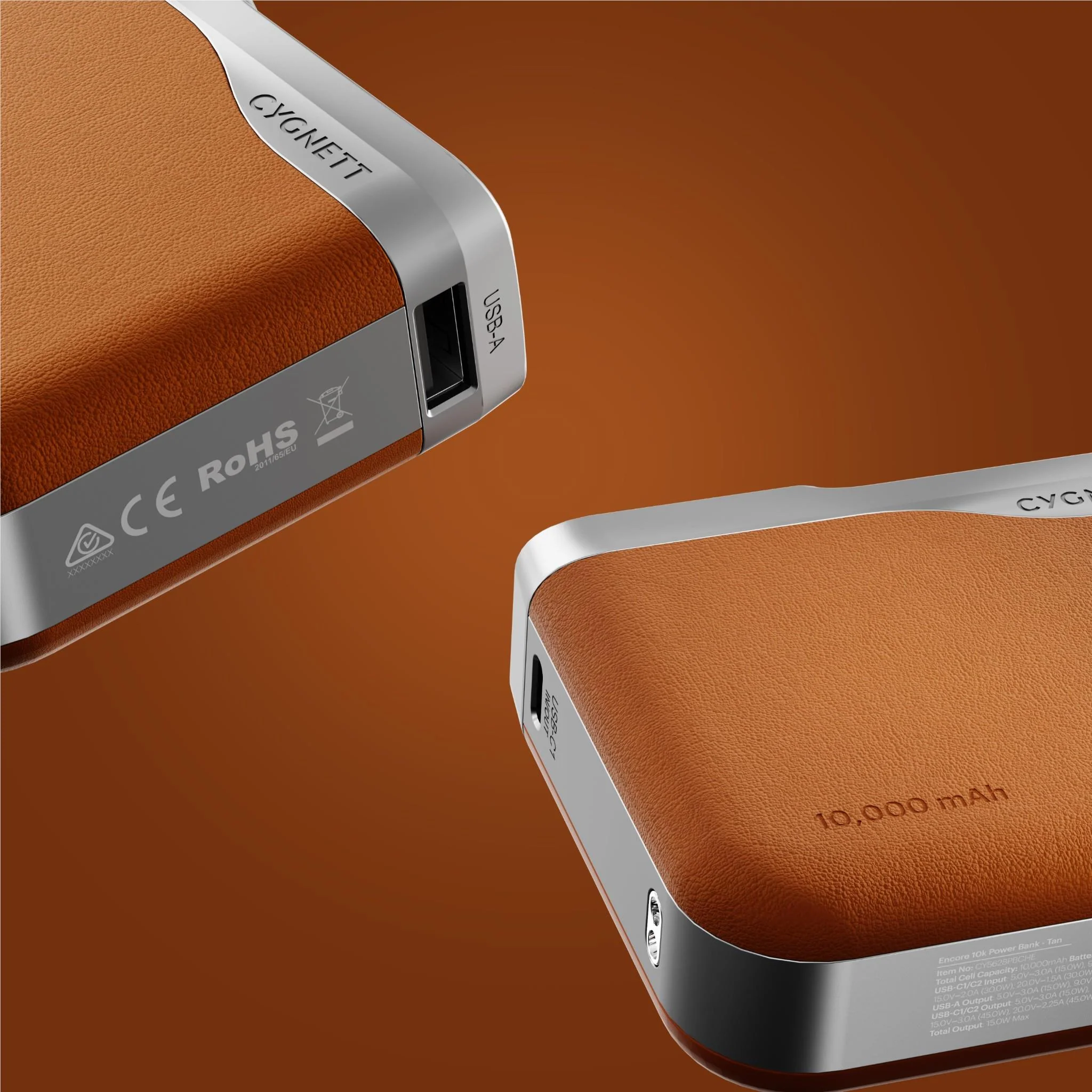 Cygnett Encore 10k Power Bank (Tan) - Image 3
