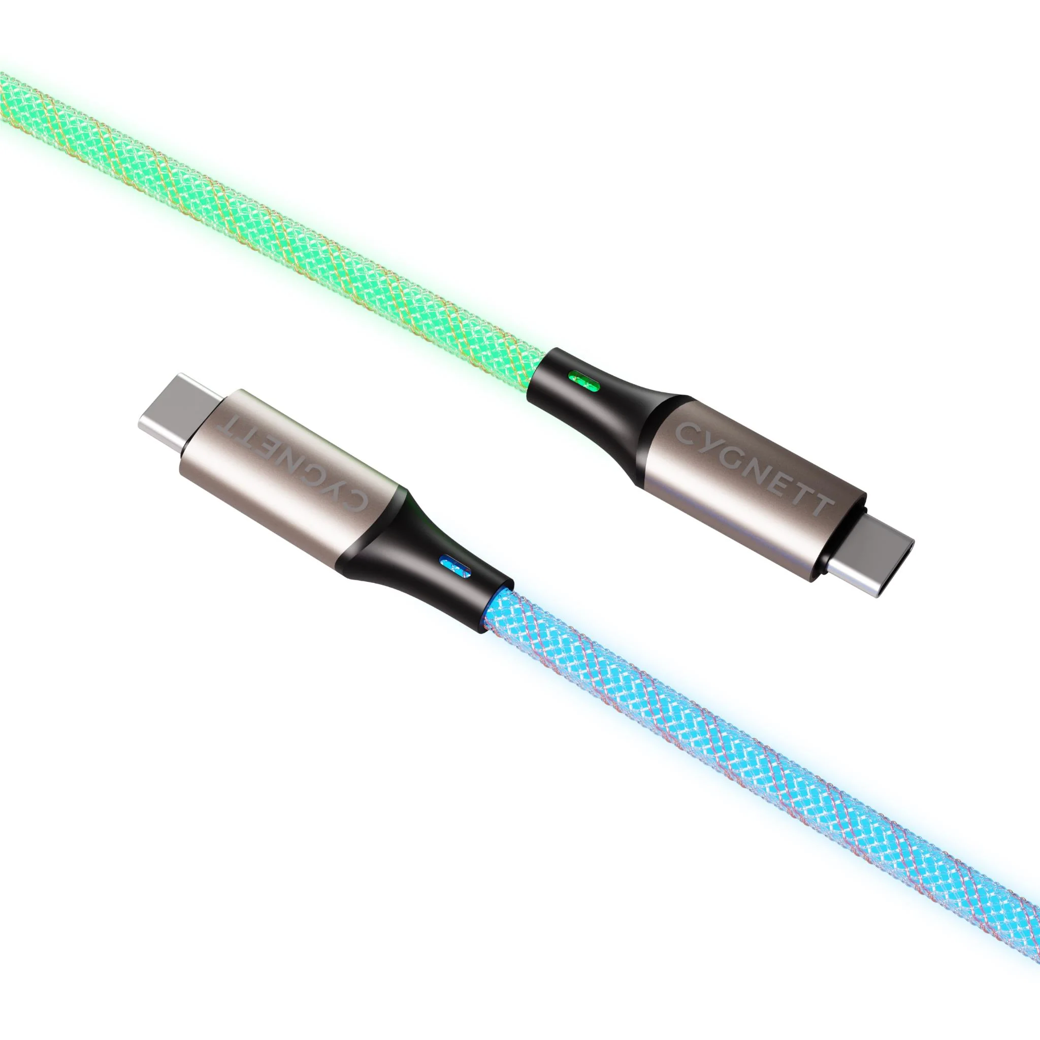 Cygnett Essentials USB-C to USB-C 1.2m Light Up Cable - Image 3