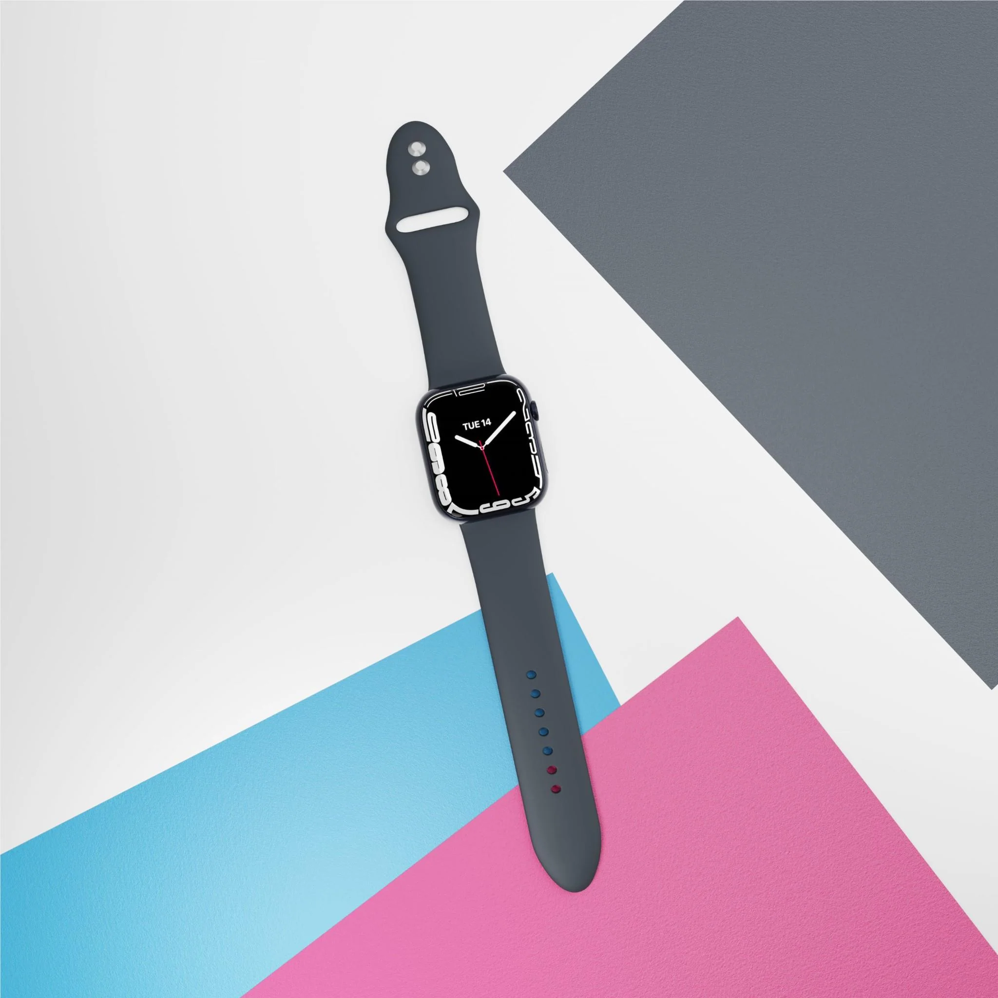Cygnett FlexBand for Apple Watch [44-45mm] (Black) - Image 5