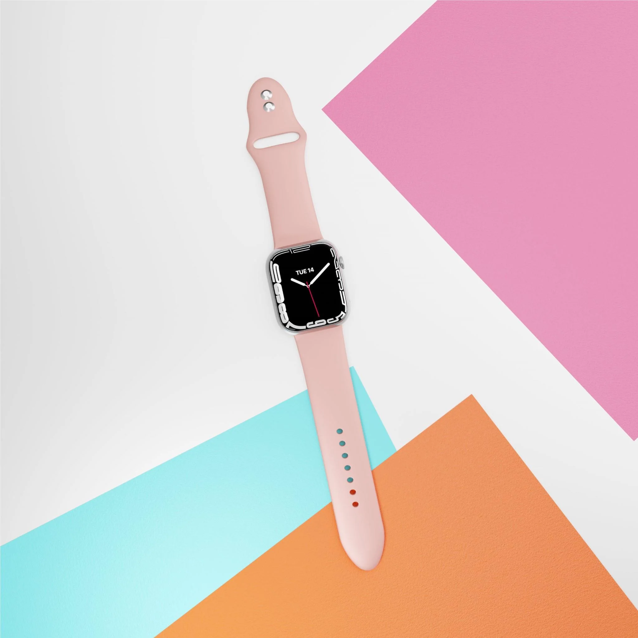 Cygnett FlexBand for Apple Watch [44-45mm] (Pink) - Image 5
