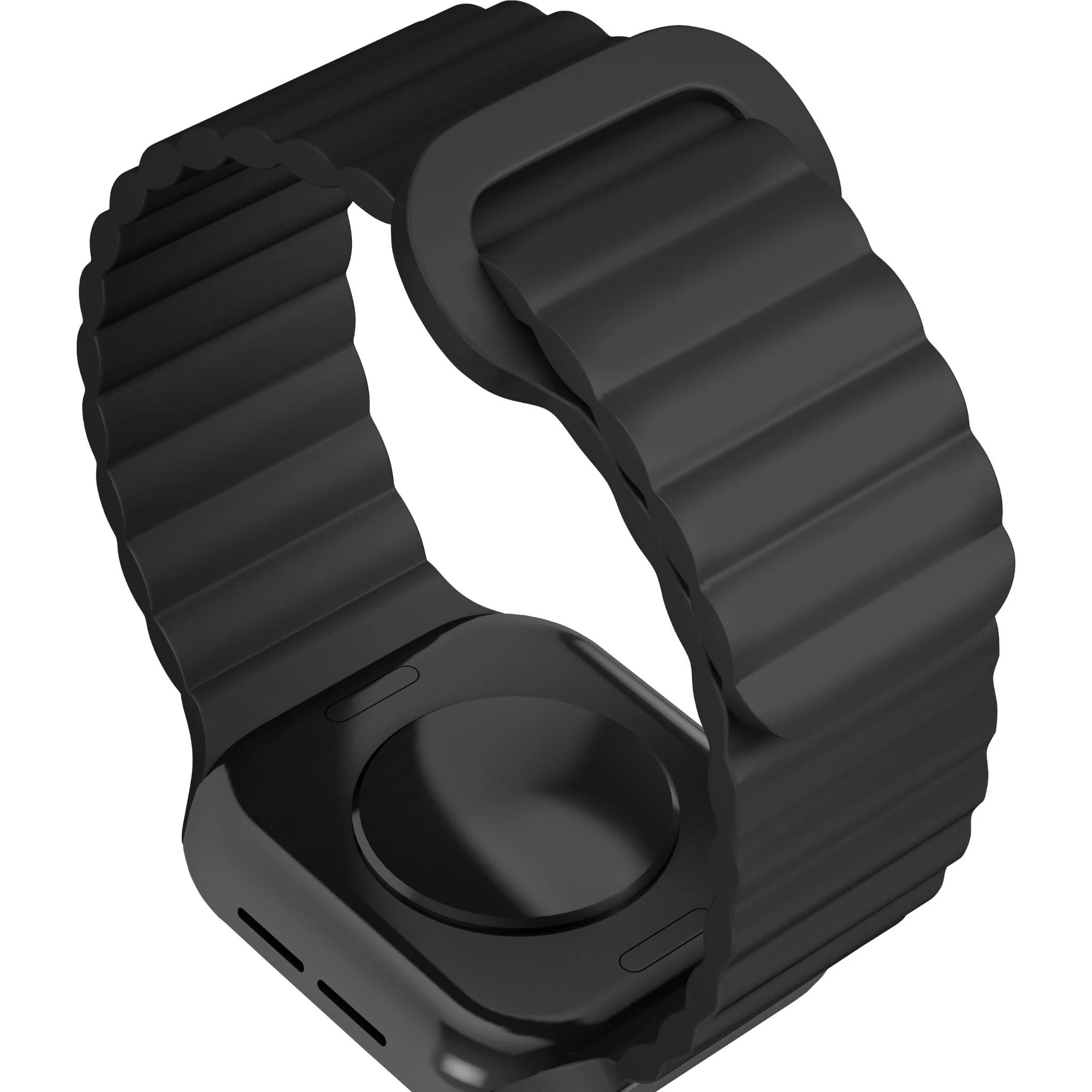 Cygnett Magnetic Band for Apple Watch 3/4/5/6/7/8/9/10/SE [42/44/45/46mm] Ultra 1-2 49mm (Black) - Image 3