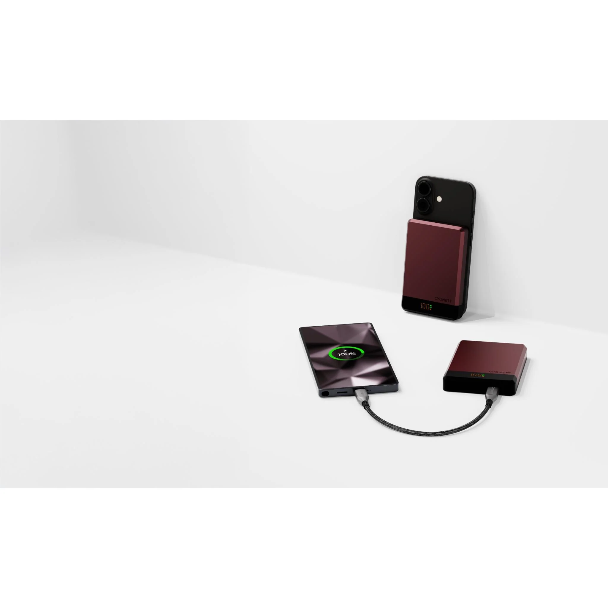 Cygnett MagSlim Magnetic Power Bank [10K] (Cherry) - Image 5