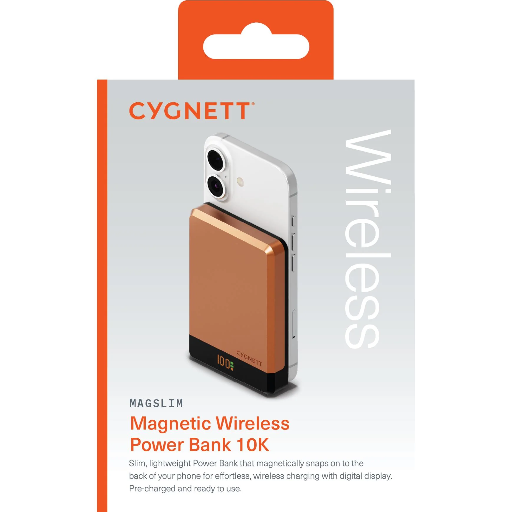 Cygnett MagSlim Magnetic Power Bank [10K] (Copper) - Image 5