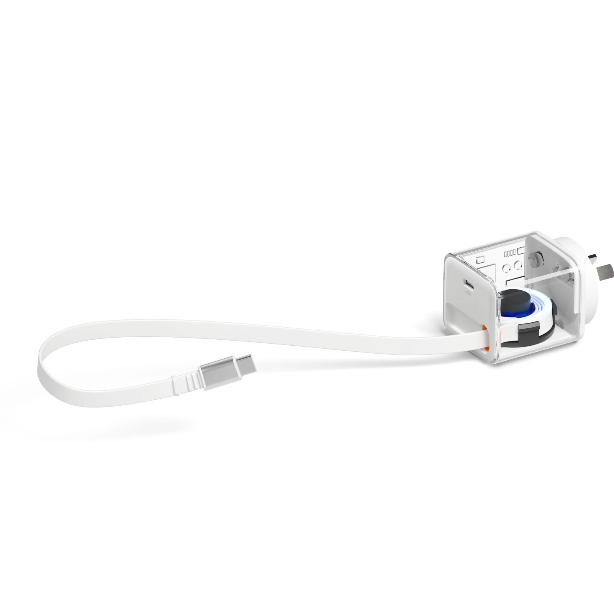 Cygnett PowerPlus 45W Wall Charger with 80cm Retractable USB-C Cable - Image 6