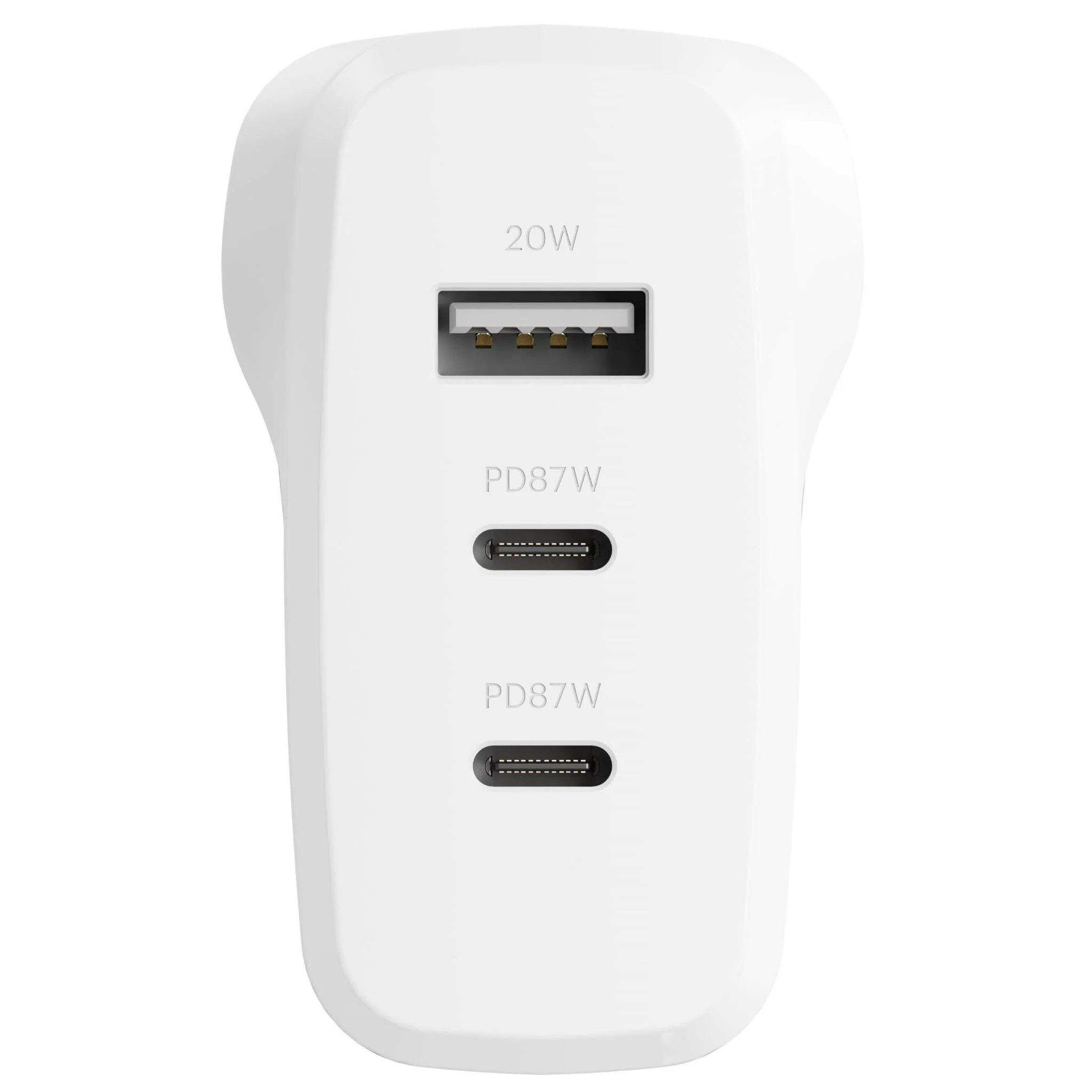 Cygnett PowerPlus 87W Multi Port Wall Charger (White) - Image 2