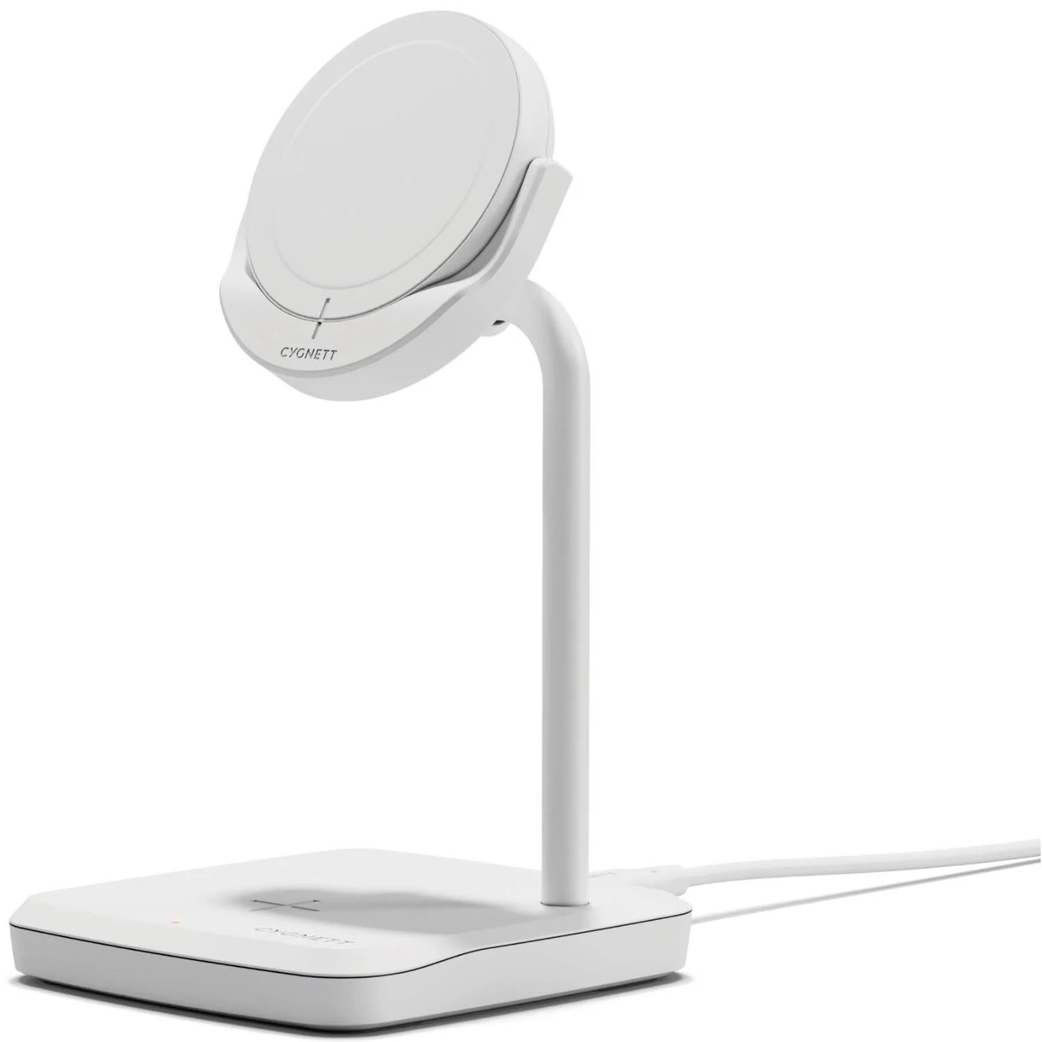 Cygnett Qi2.0 2-in-1 Wireless Chargebase (White)