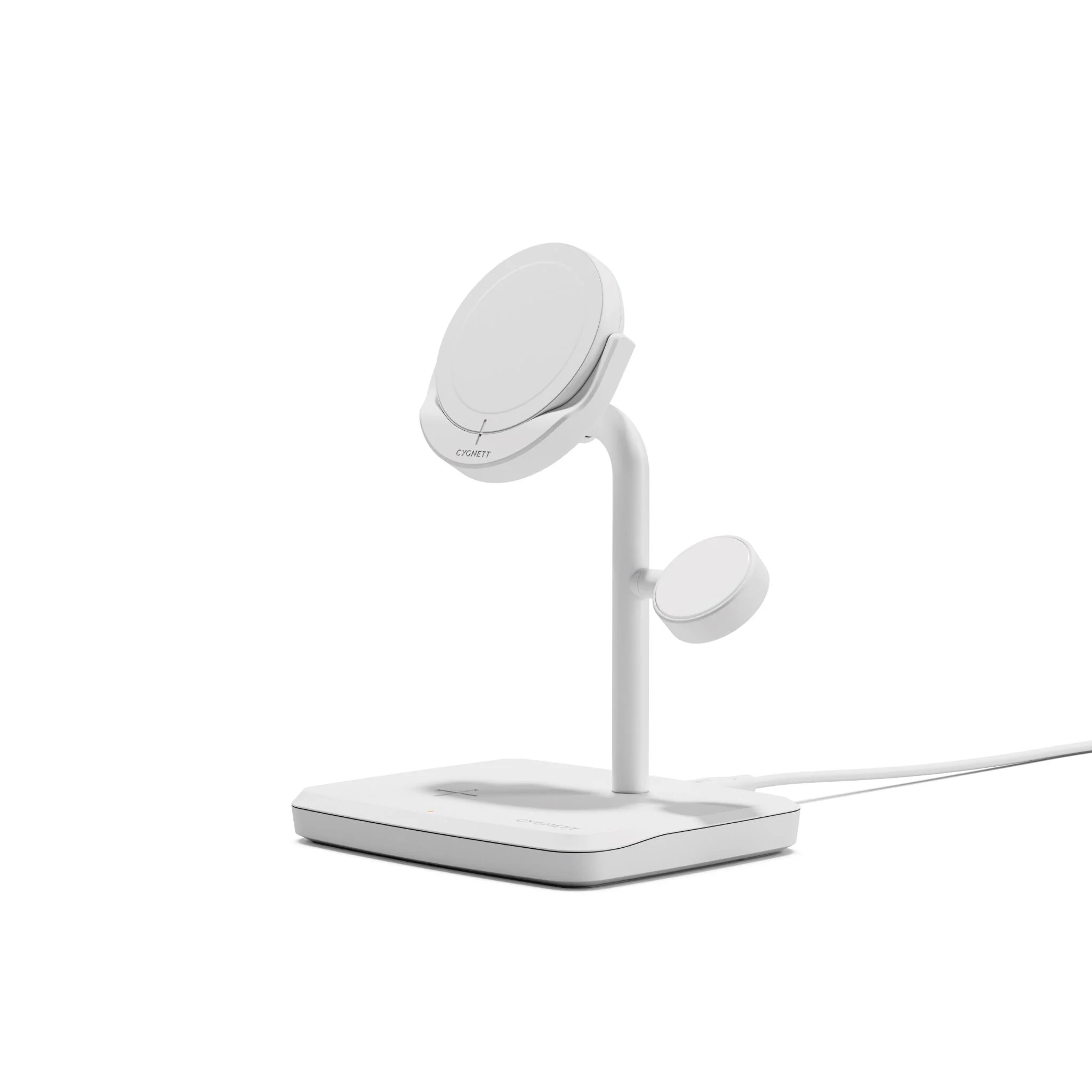 Cygnett Qi2.0 3-in-1 Chargebase (White) - Image 2