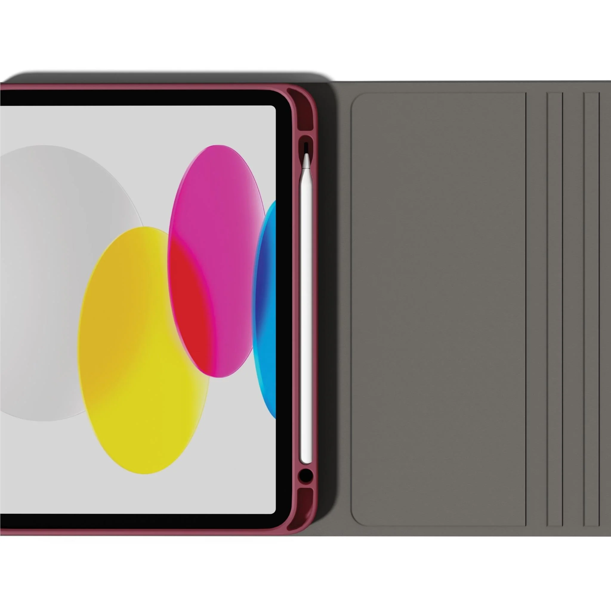 Cygnett TekView Case for iPad A16/10.9" 10th Gen (Cherry Rose) - Image 8