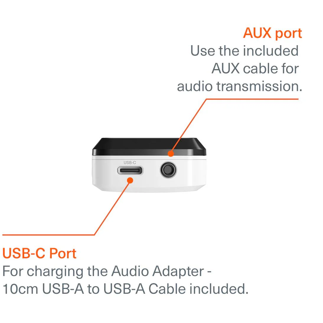 Cygnett Voyager Wireless Elite Audio Adapter (White) - Image 6