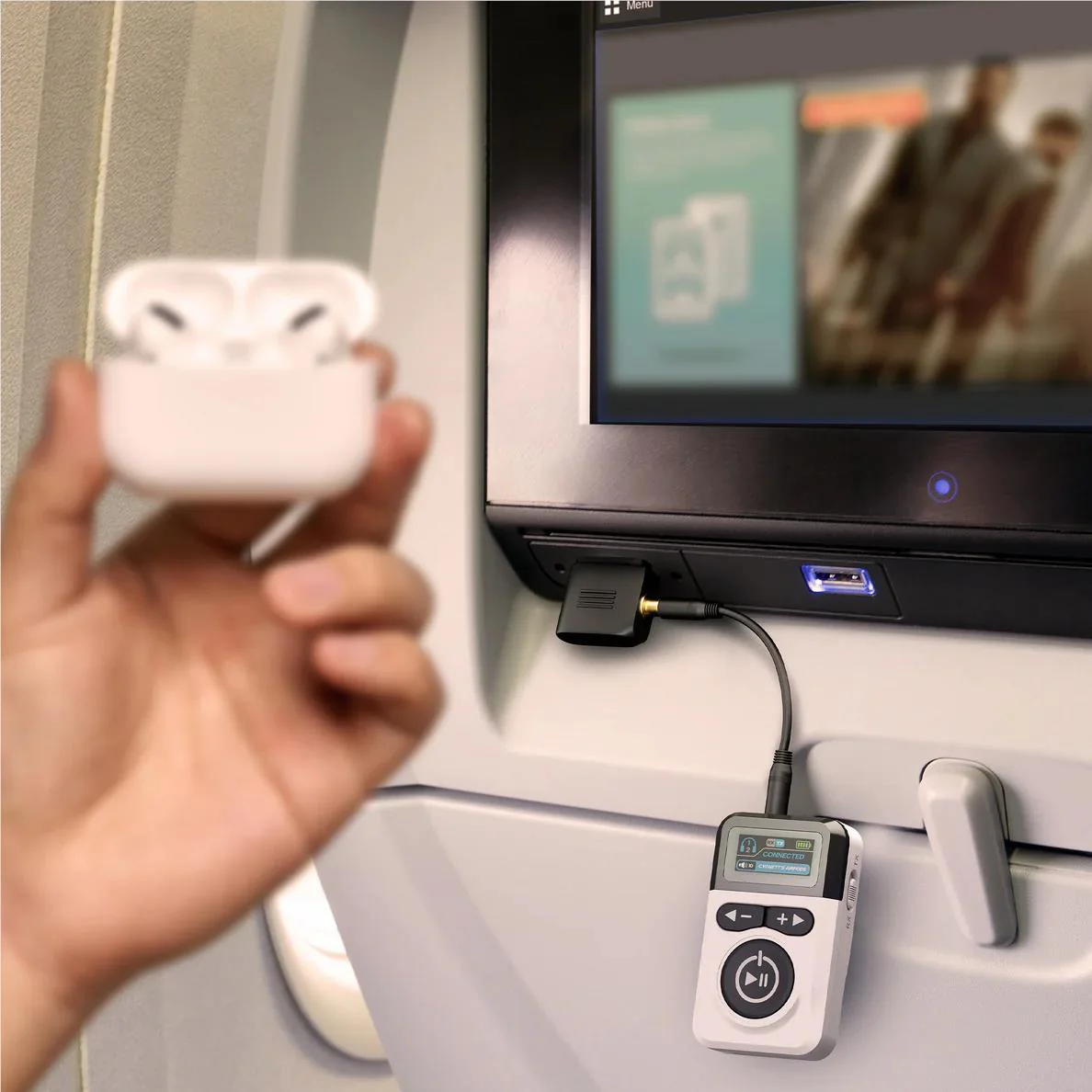 Cygnett Voyager Wireless Elite Audio Adapter (White) - Image 8