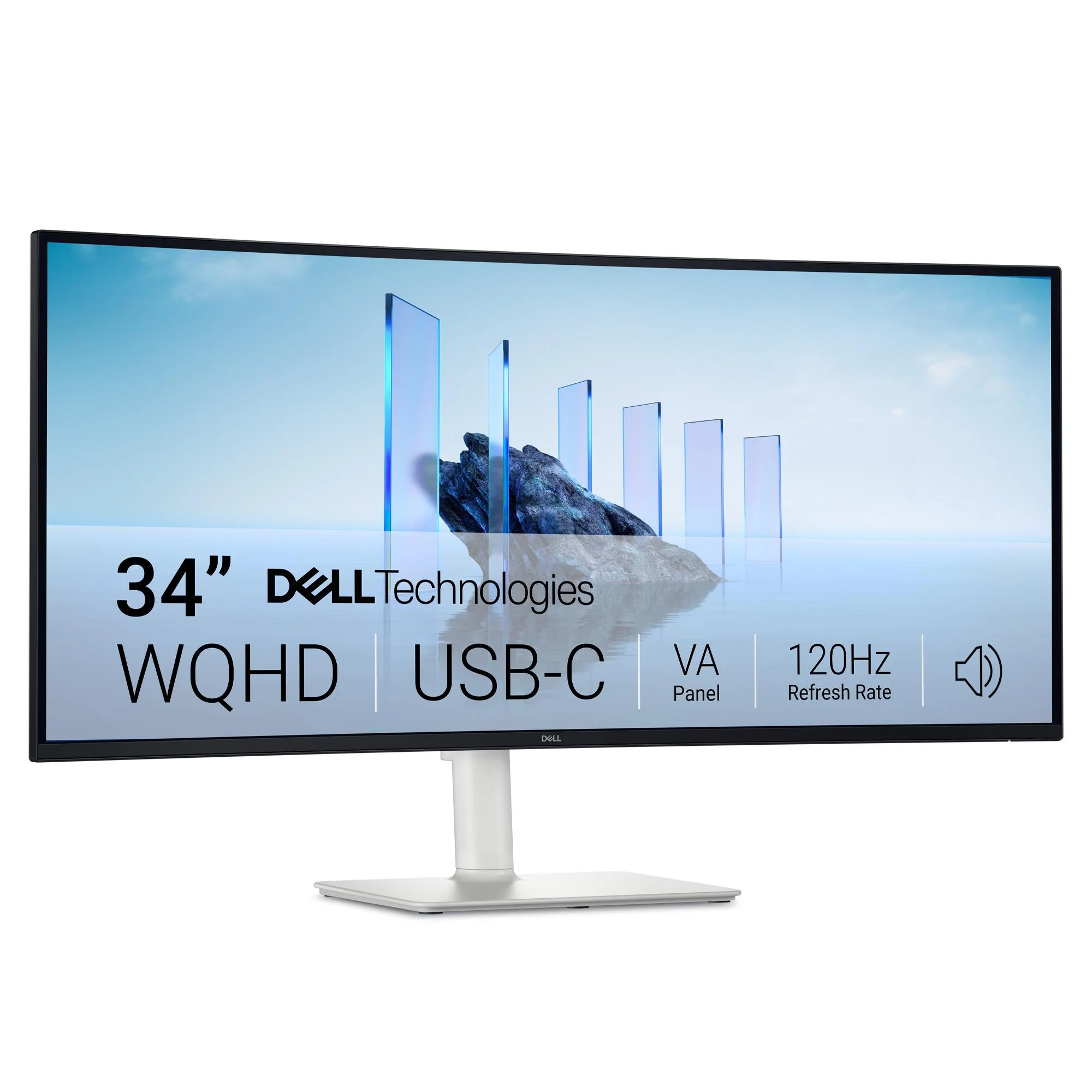 Dell 34 Plus 34" UWQHD 120Hz USB-C Curved Monitor - Image 3
