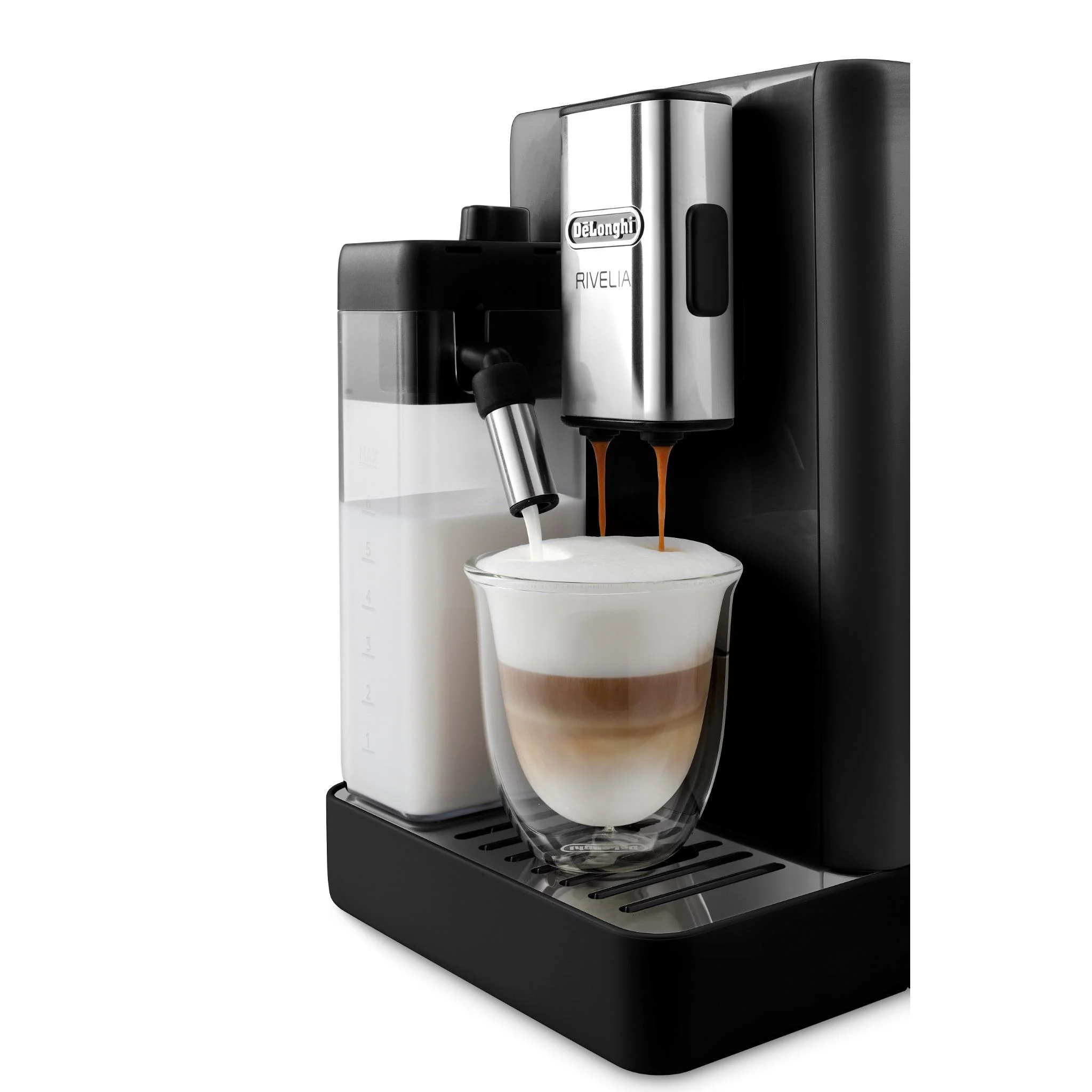 De'Longhi Rivelia Fully Automatic Coffee Machine (Onyx Black) - Image 3