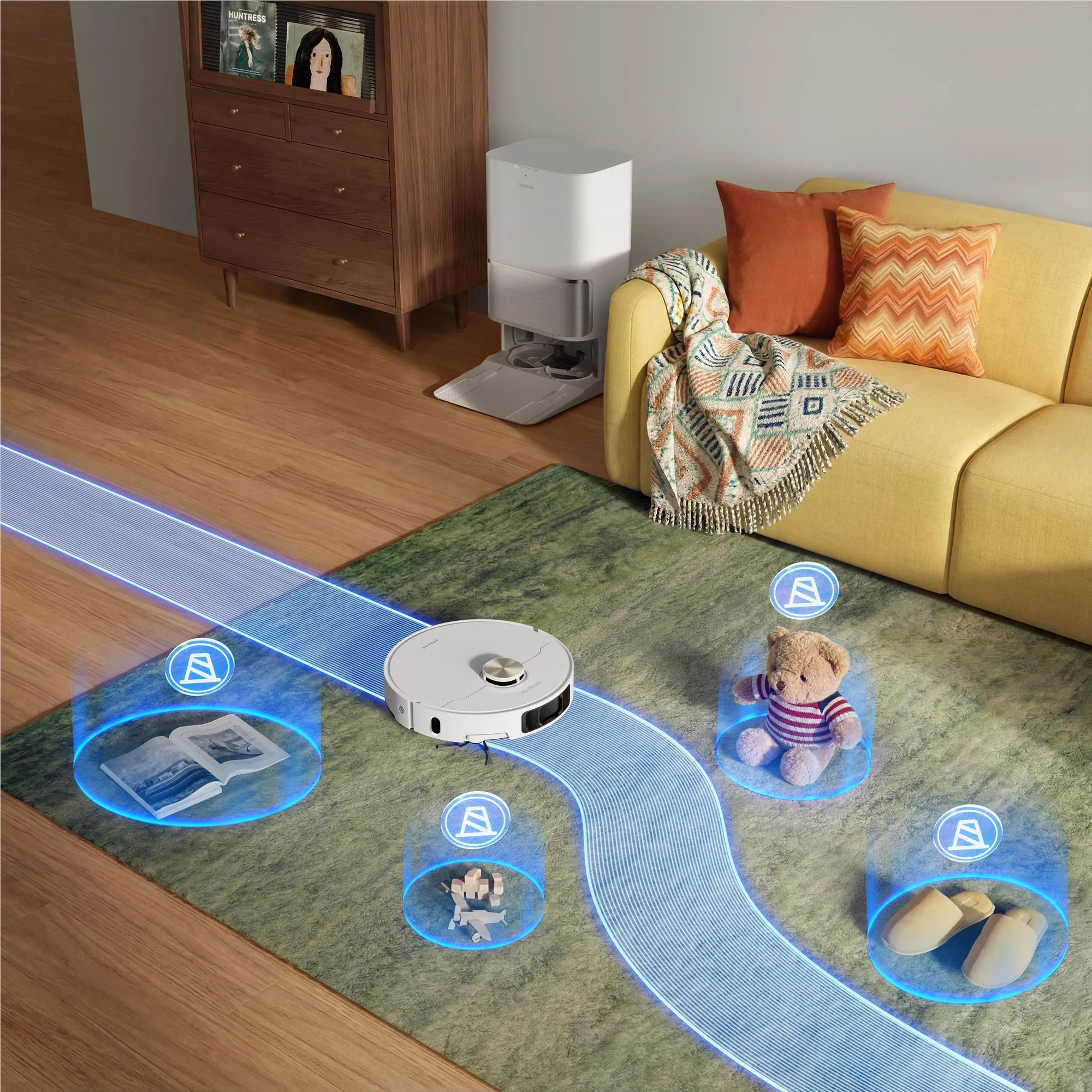 Dreame L50 Ultra AE Robot Vacuum with Auto Mop Cleaning and Self-Emptying Base Station - Image 10