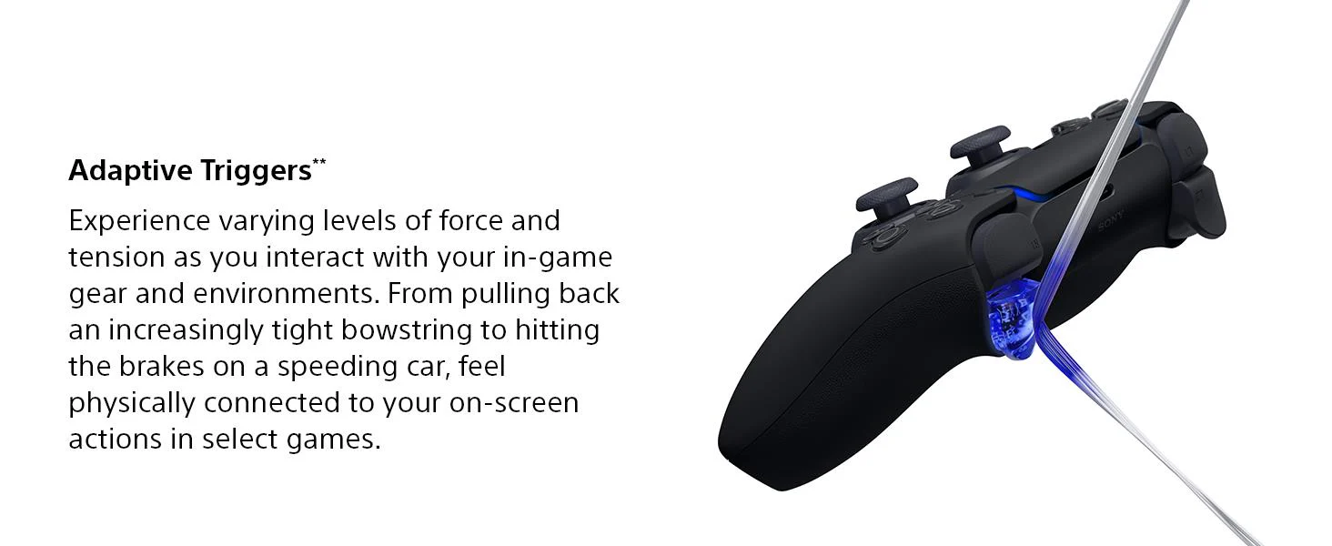 DualSense® Wireless Controller + USB Cable for PC (Midnight Black) - Image 16
