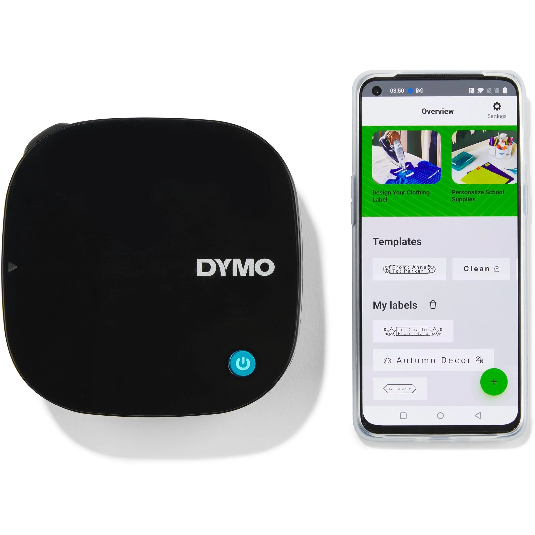 Dymo Letra Tag 200B Label Maker (Black) - Image 3
