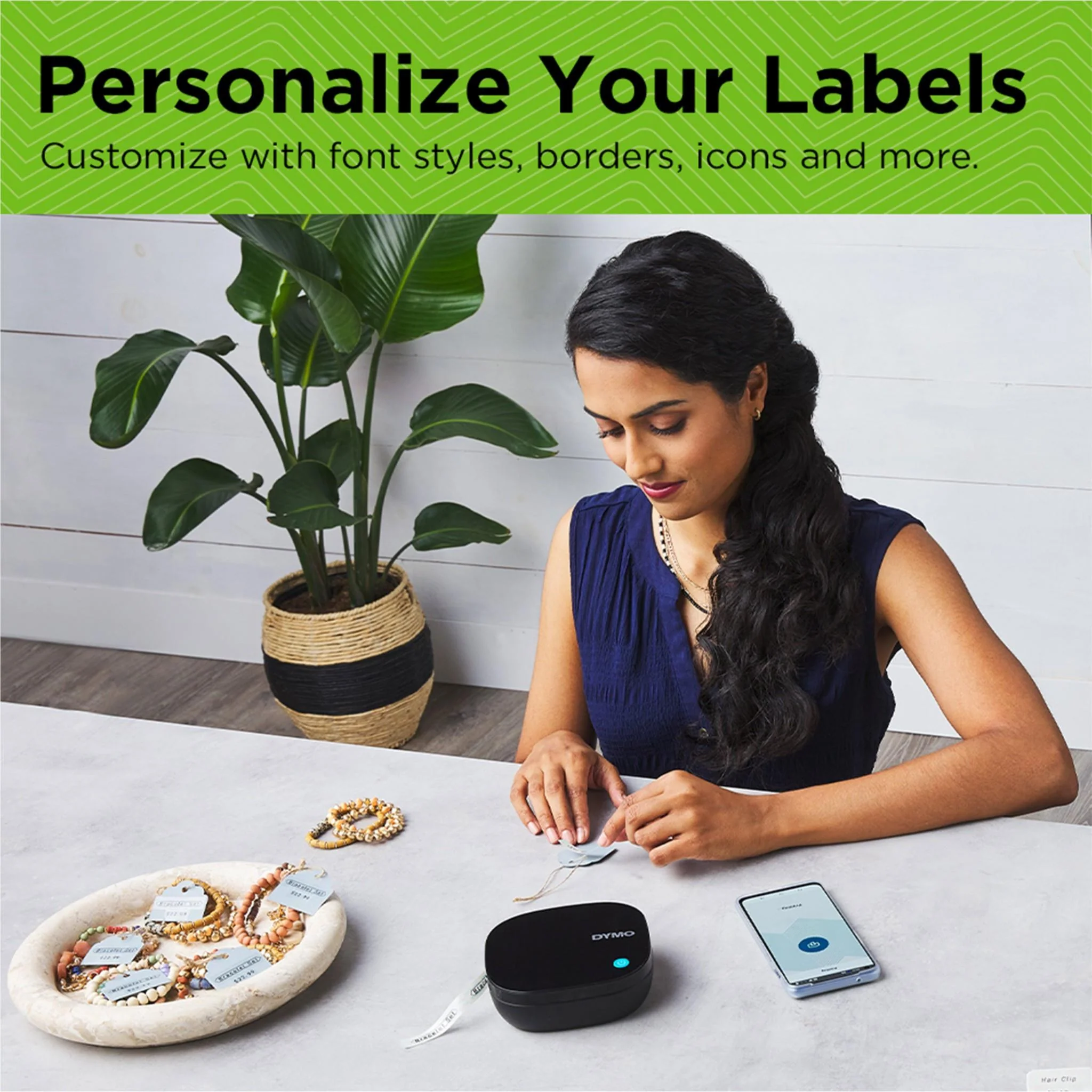 Dymo Letra Tag 200B Label Maker (Black) - Image 9