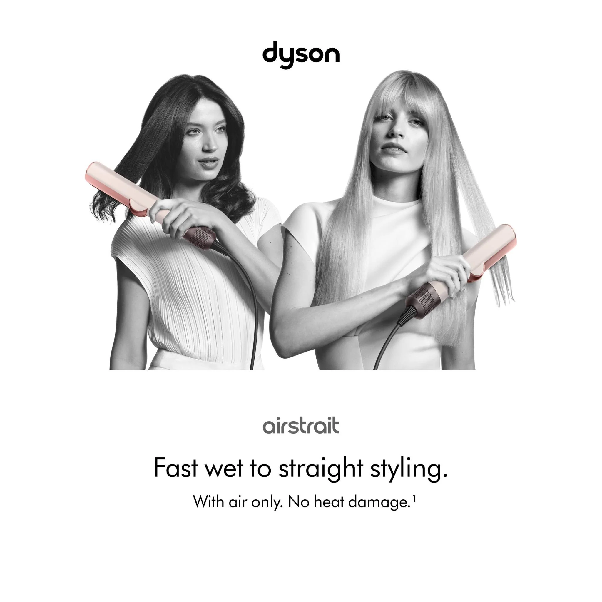 Dyson Airstrait Straightener & Dryer (Ceramic Pink) - Image 2