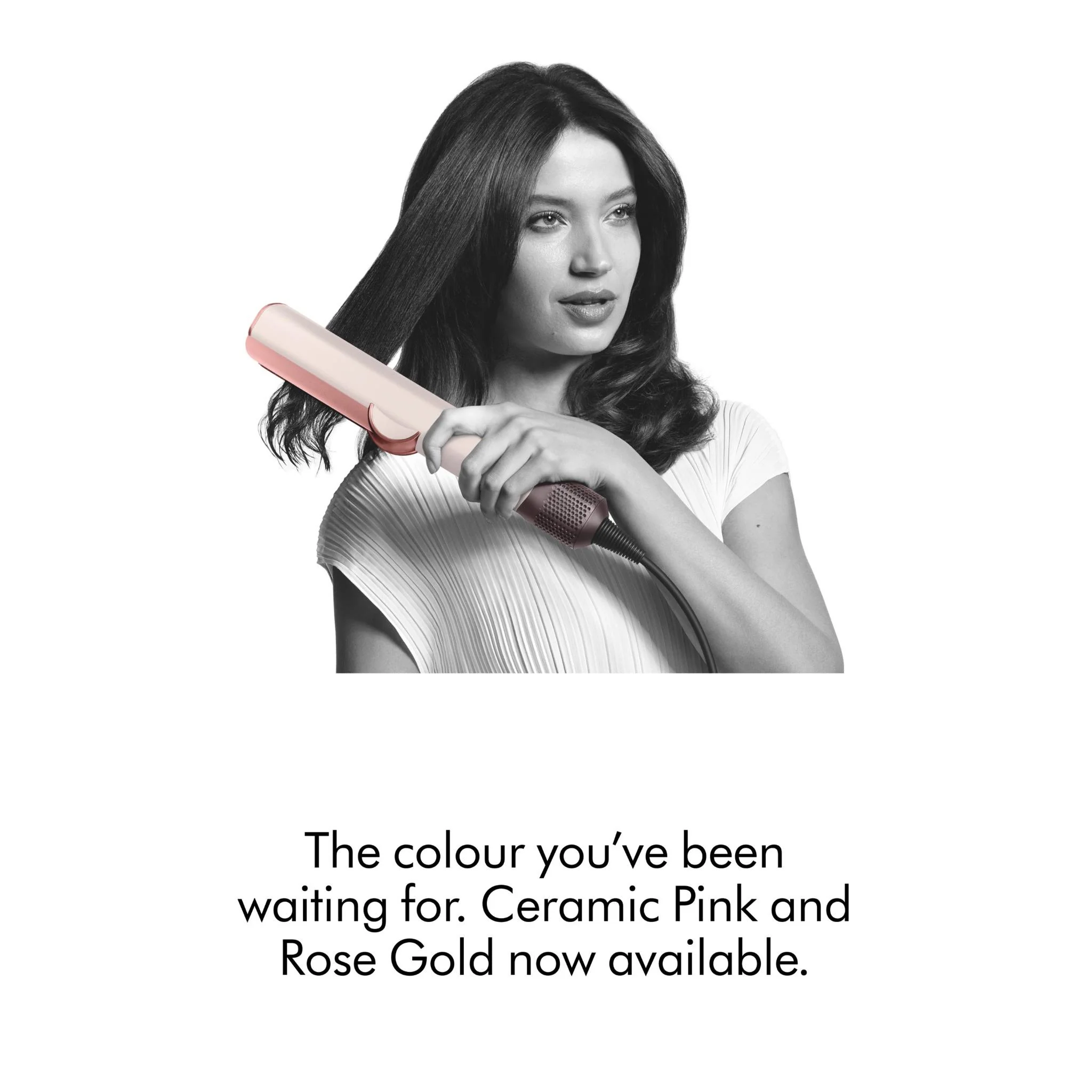 Dyson Airstrait Straightener & Dryer (Ceramic Pink) - Image 3