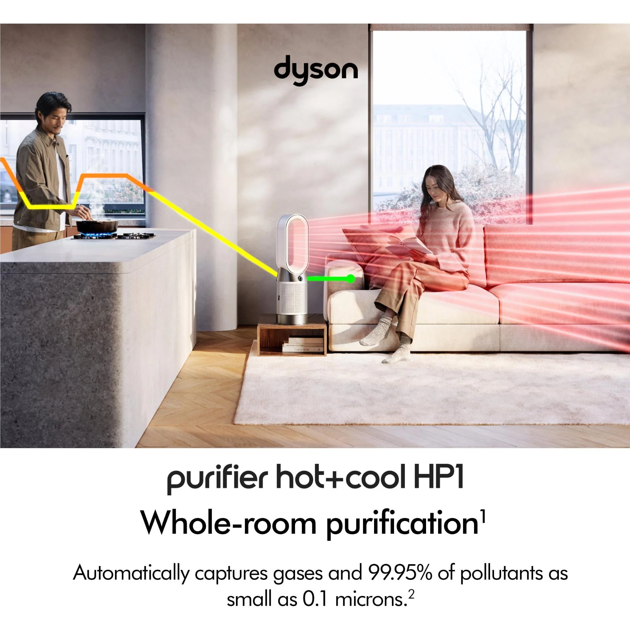 Dyson HP1 Purifier Hot + Cool Purifying Fan Heater - Image 8