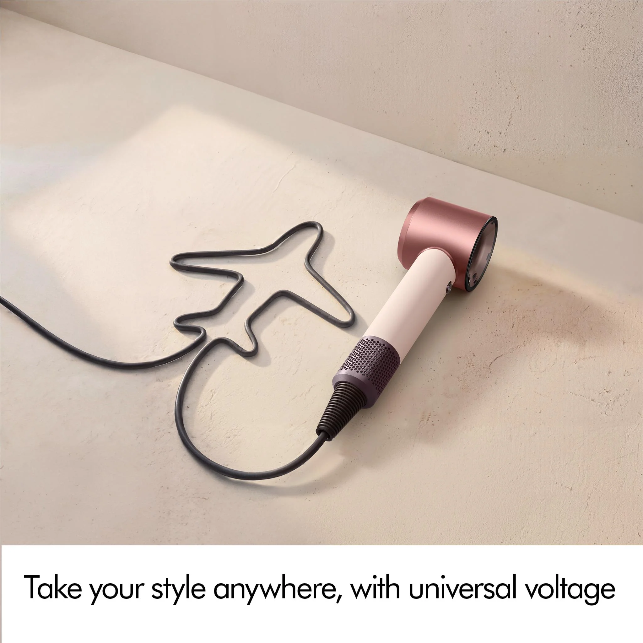 Dyson Supersonic™ Travel hair dryer (Ceramic Pink / Rose Gold) - Image 5