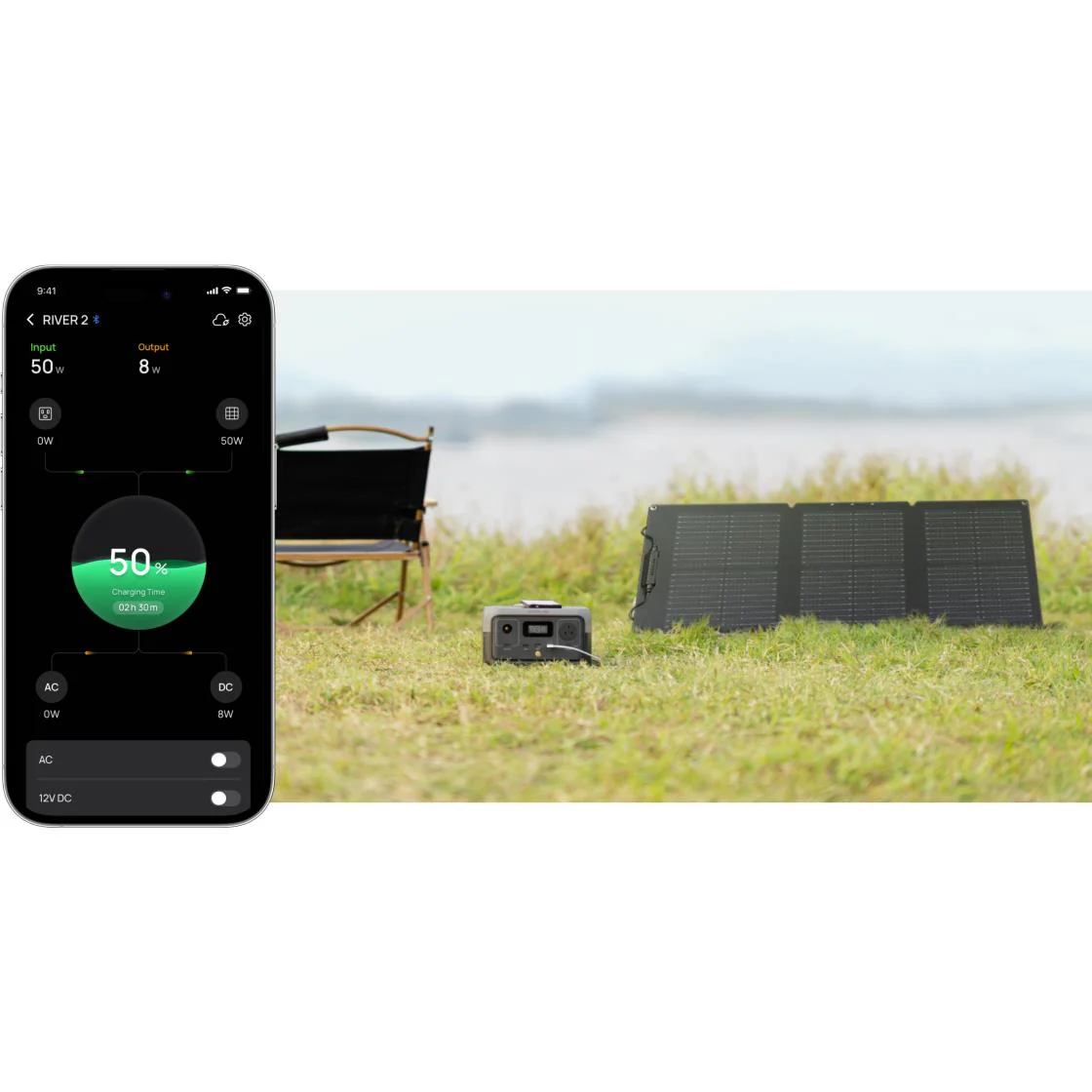 EcoFlow 45W Type-C Portable Solar Panel - Image 5