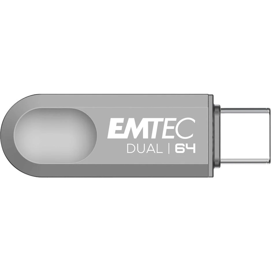 Emtec D280 Dual Drive USB Type-C Flash Drive (64GB) - Image 2