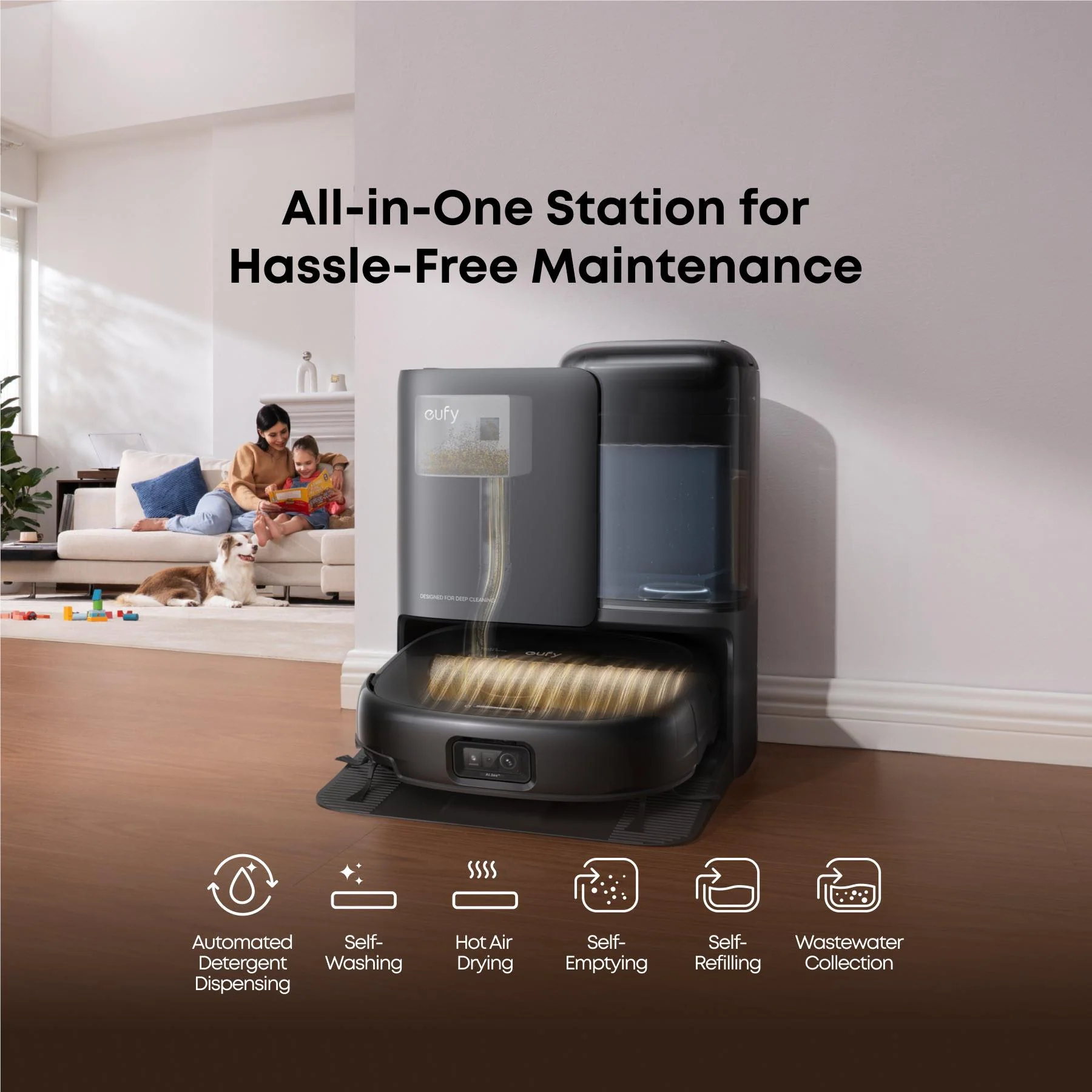 eufy E25 Omni Robotic Vacuum - Image 3
