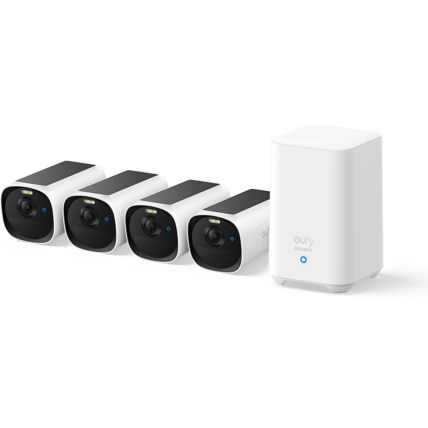eufy E40  Essential Security Camera Kit with Homebase 2 (4 Pack)