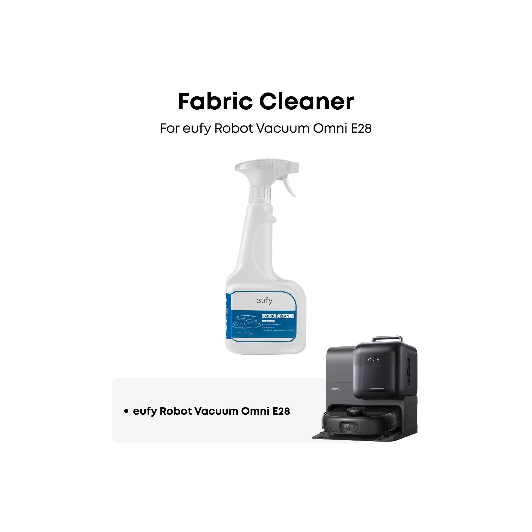 eufy Fabric Cleaning Solution for Omni E28 - Image 3