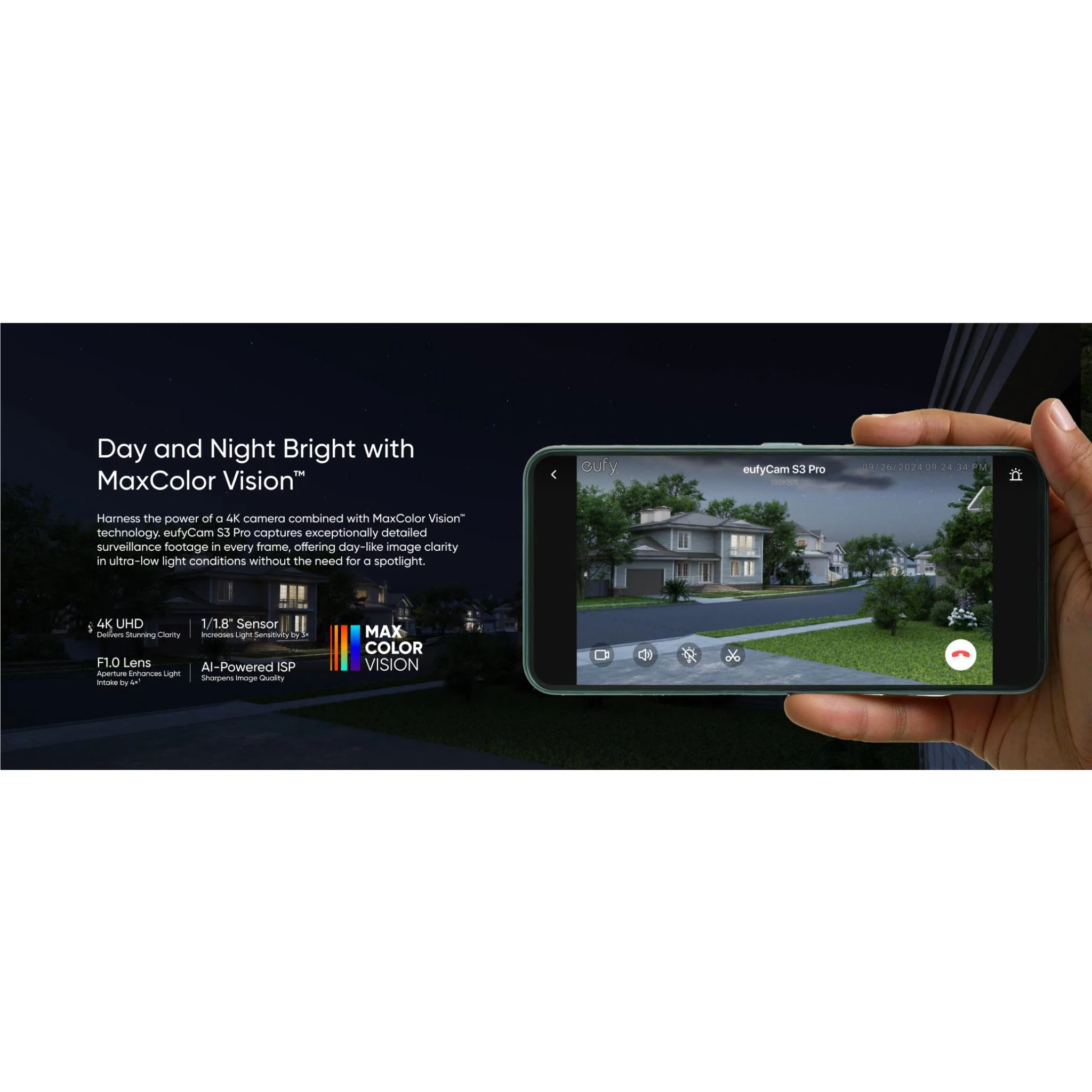 Eufy  S3 Pro Add On Security Camera - Image 3