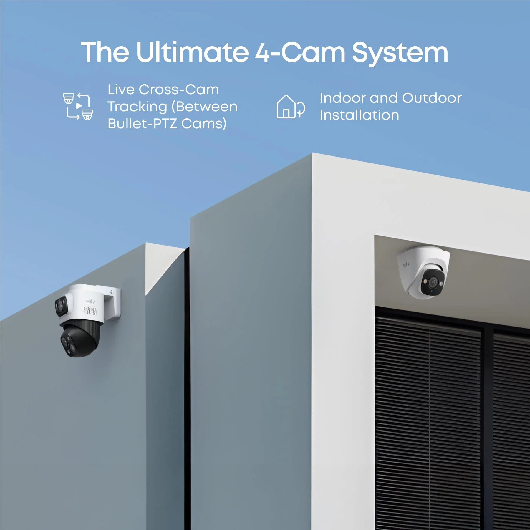eufy S4 NVR POE 24/7 Security System [2 x PTZ + 2 x Turret Cameras] - Image 5