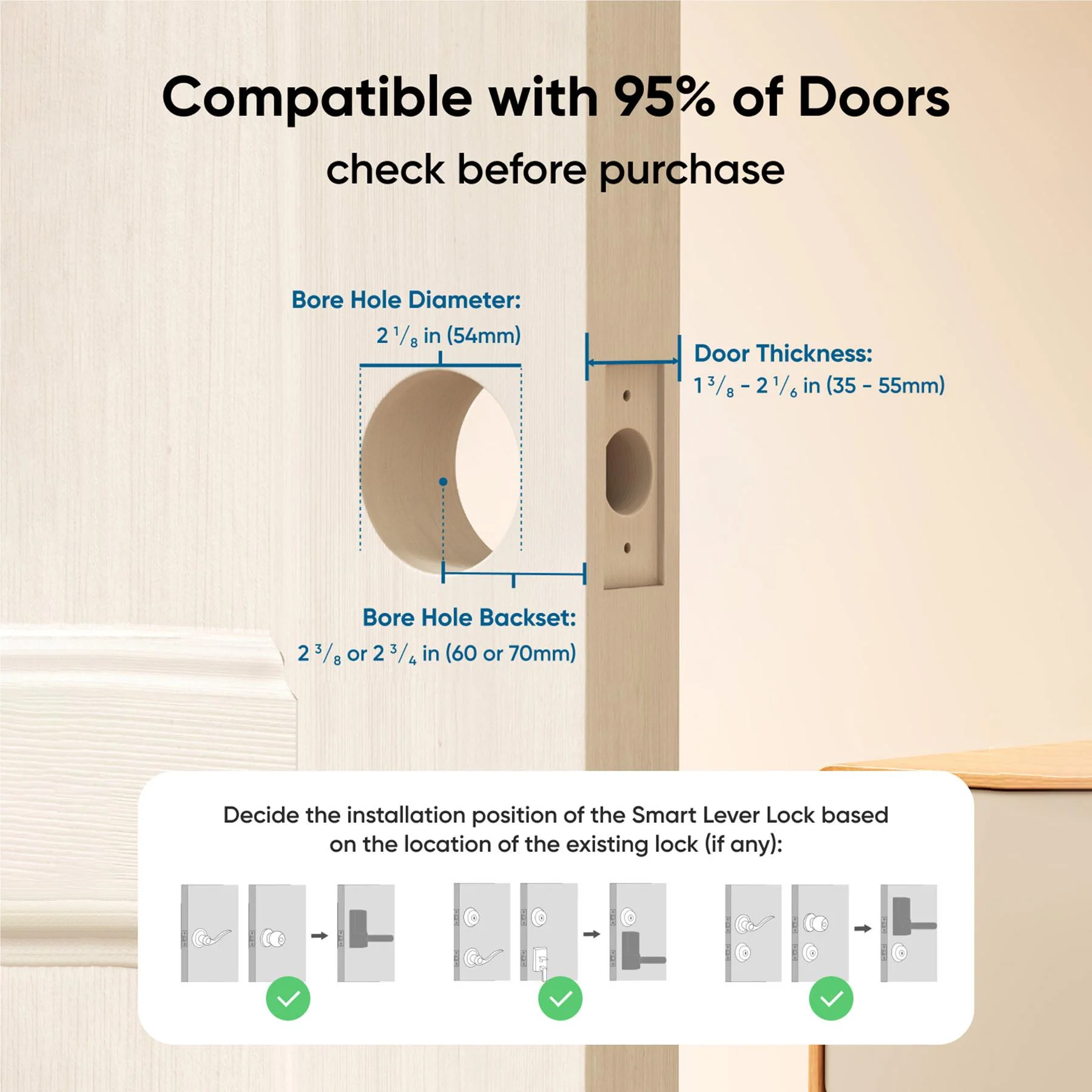 Eufy Smart Lever Lock  C33 (Black) - Image 6