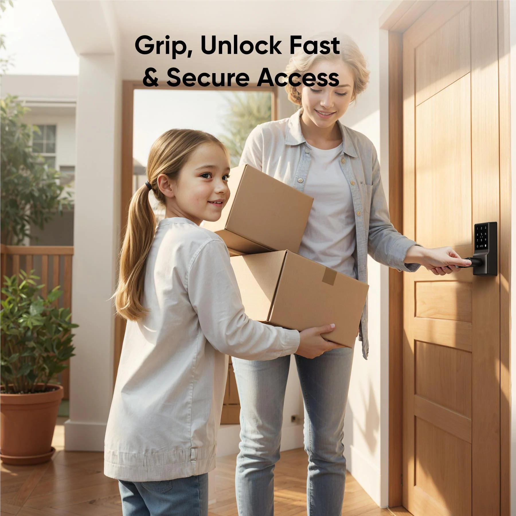 Eufy Smart Lever Lock  C33 (Black) - Image 9
