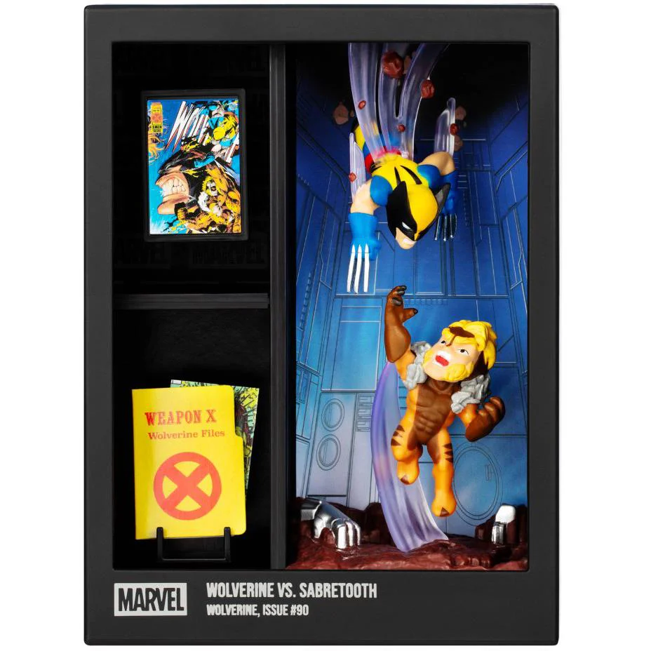 FANDROP Marvel Figure Diorama (Wolverine vs. Sabretooth) - Image 2