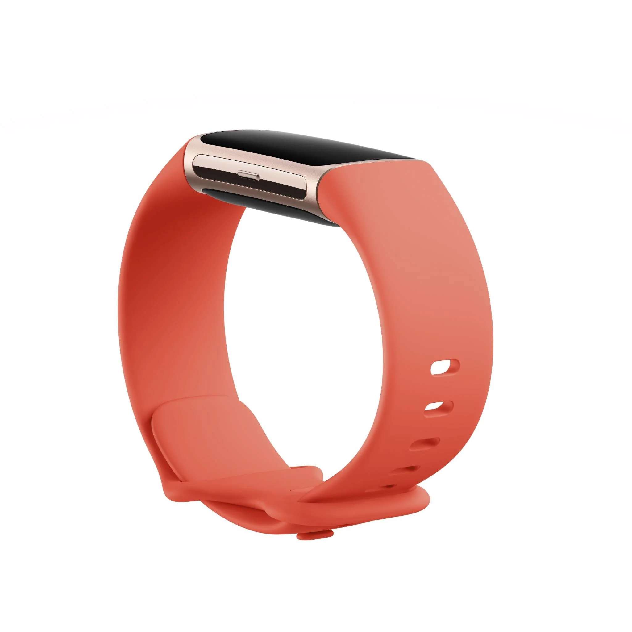 Fitbit Charge 6 Fitness Tracker (Champagne Gold/Coral) - Image 4