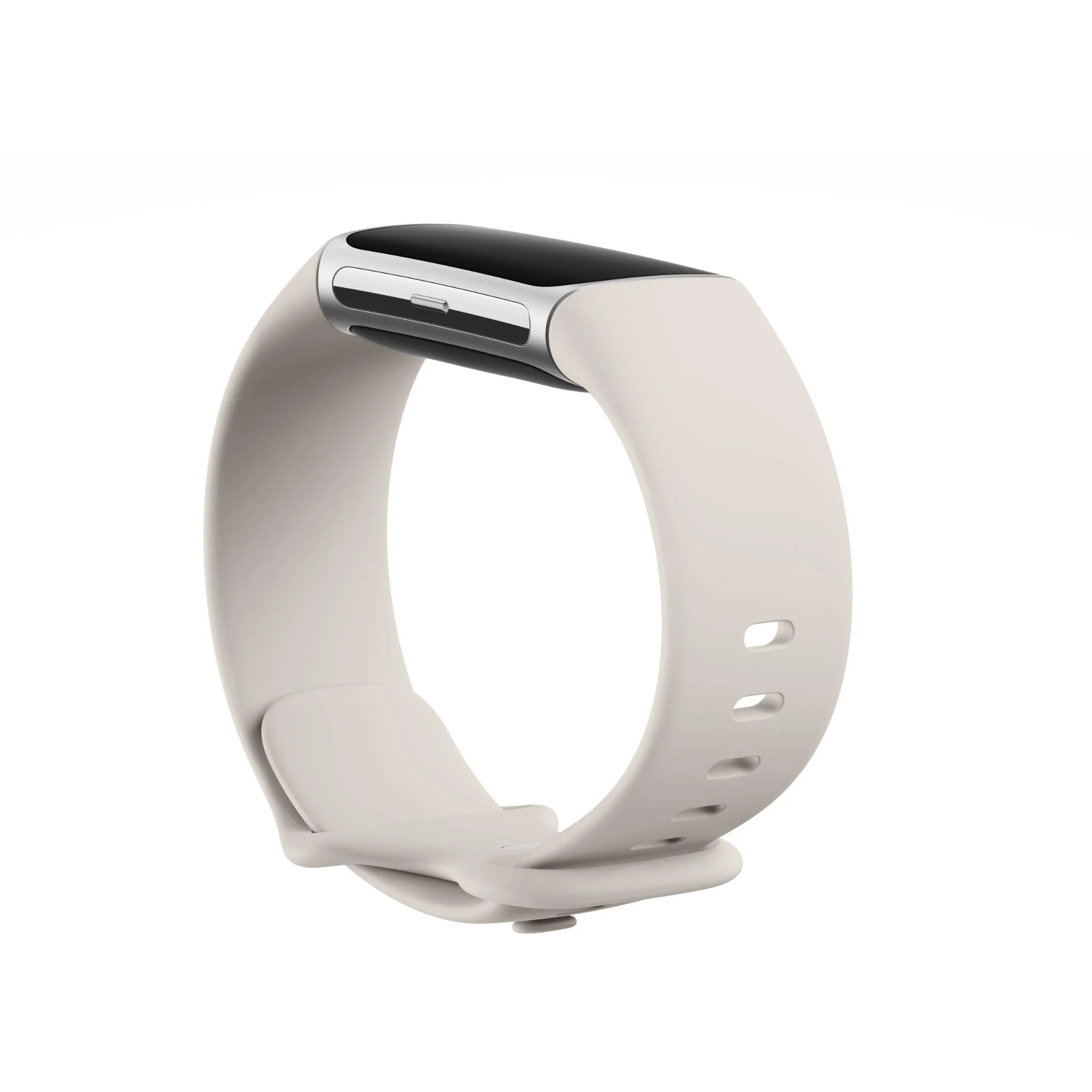 Fitbit Charge 6 Fitness Tracker (Porcelain/Silver Aluminium) - Image 3