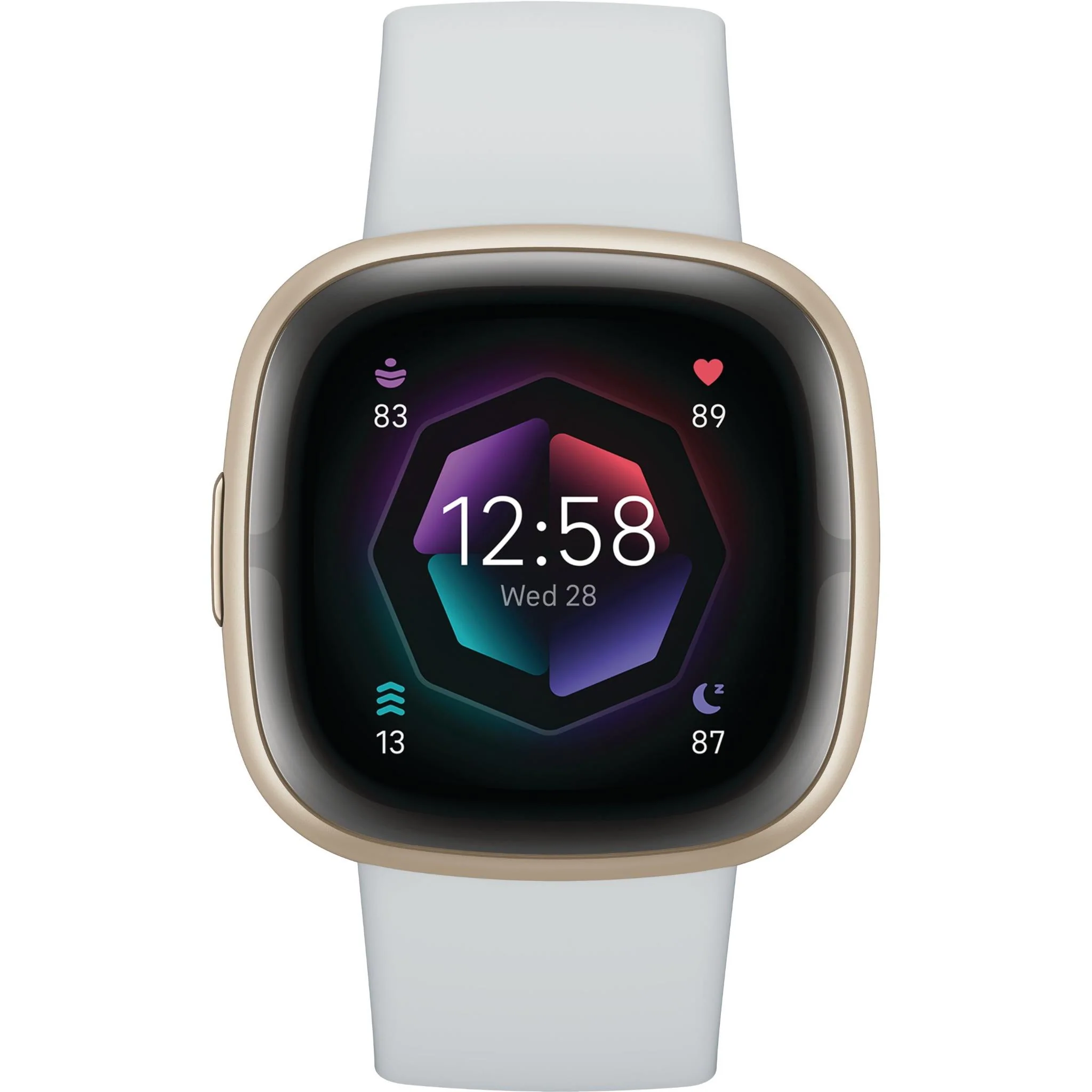 Fitbit Sense 2 (Blue Mist/Pale Gold) - Image 2