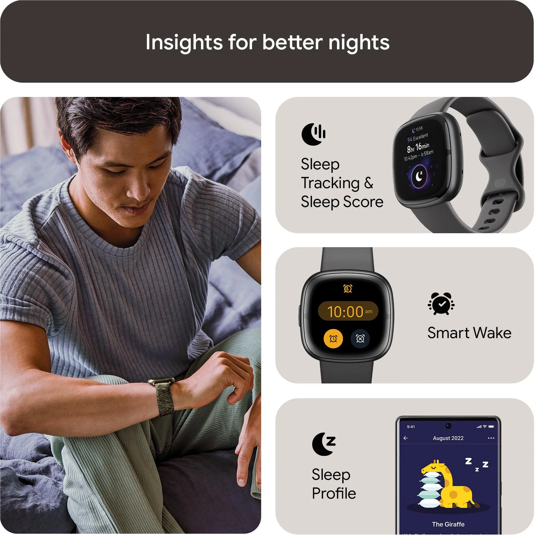Fitbit Sense 2 (Graphite) - Image 4