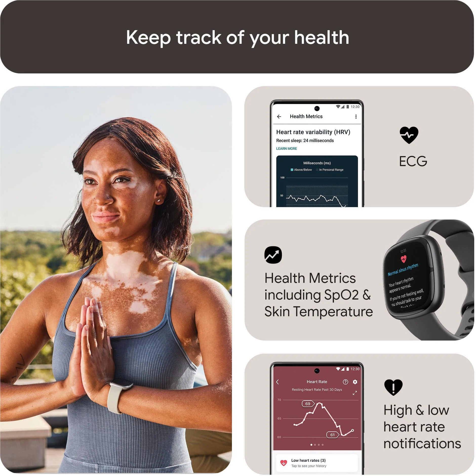 Fitbit Sense 2 (Graphite) - Image 6
