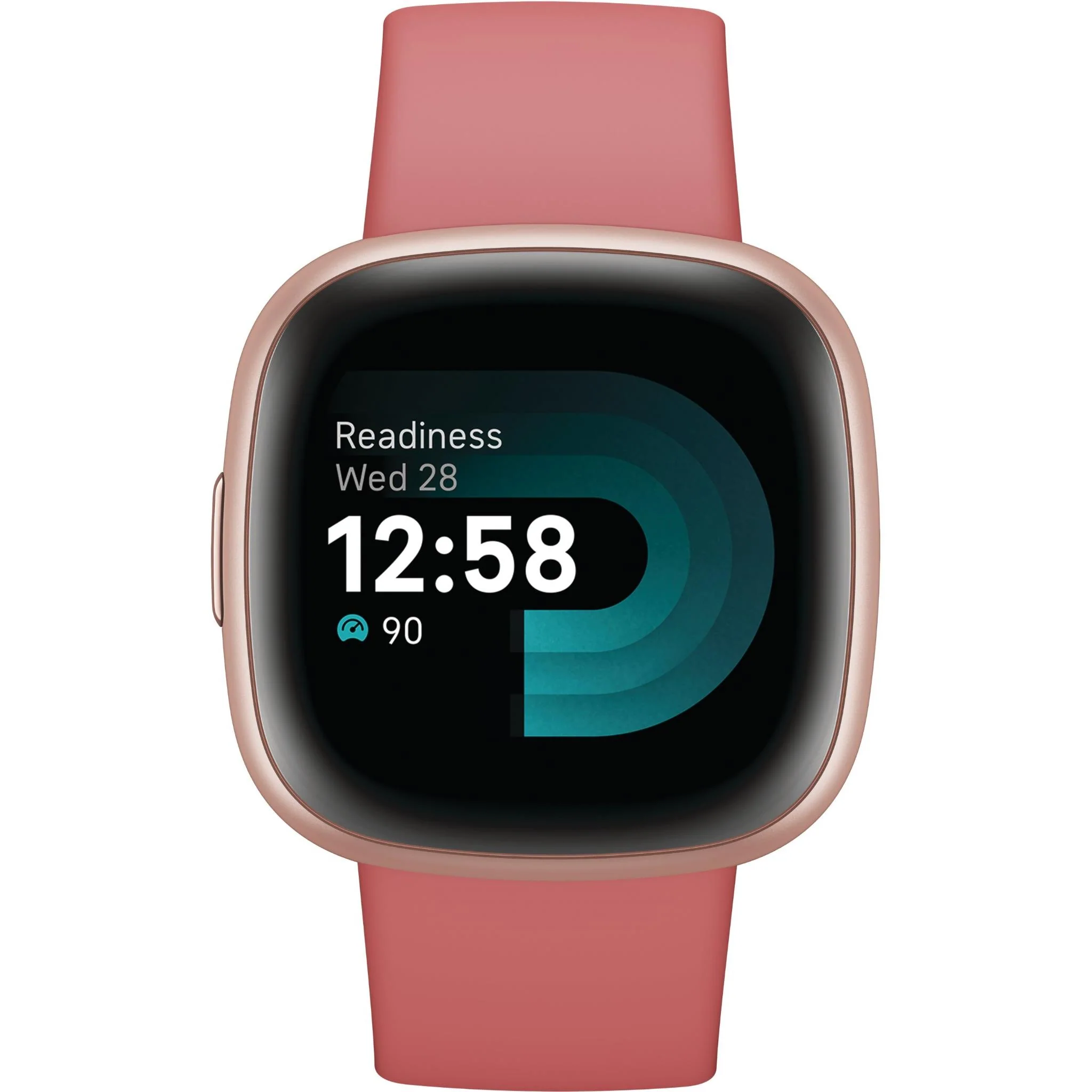 Fitbit Versa 4 (Pink Sand/Copper Rose Aluminium) - Image 2