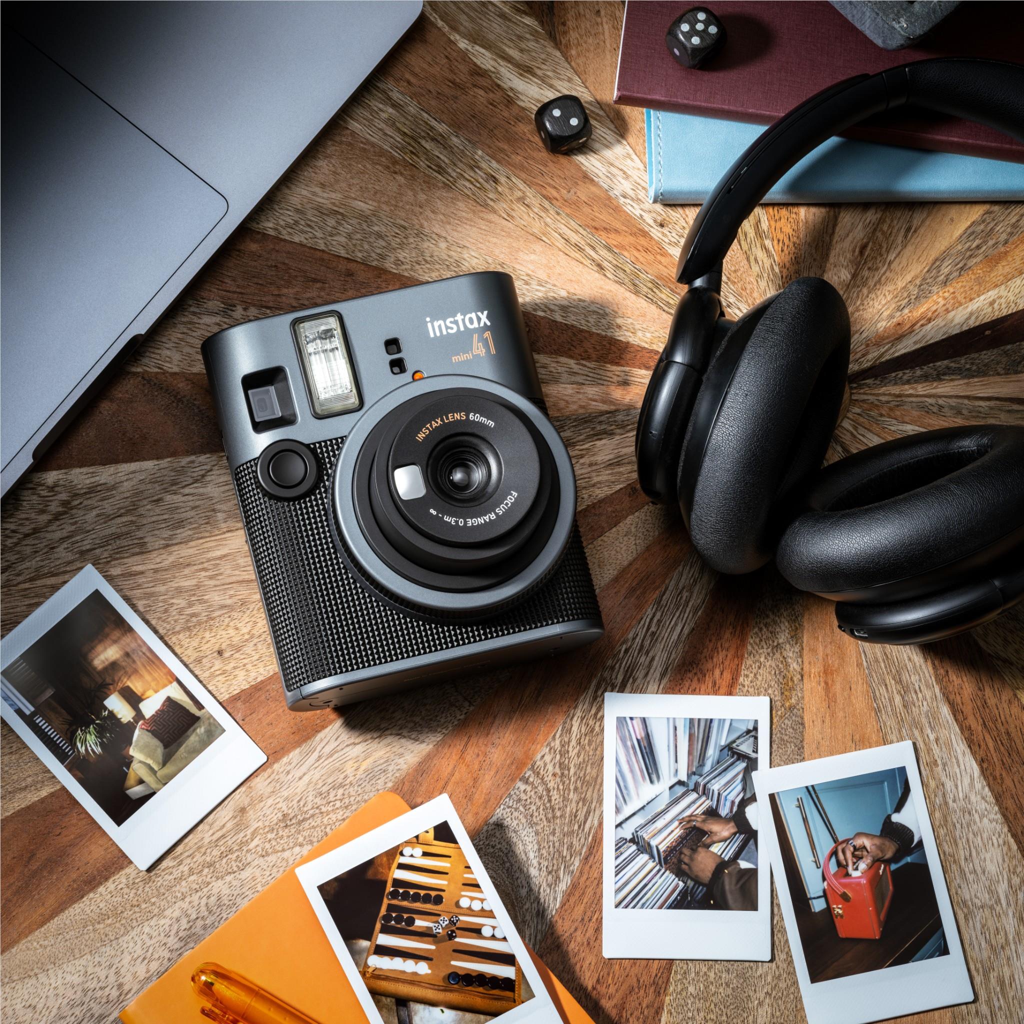 Fujifilm instax mini 41 Instant Camera (Black) - Image 10