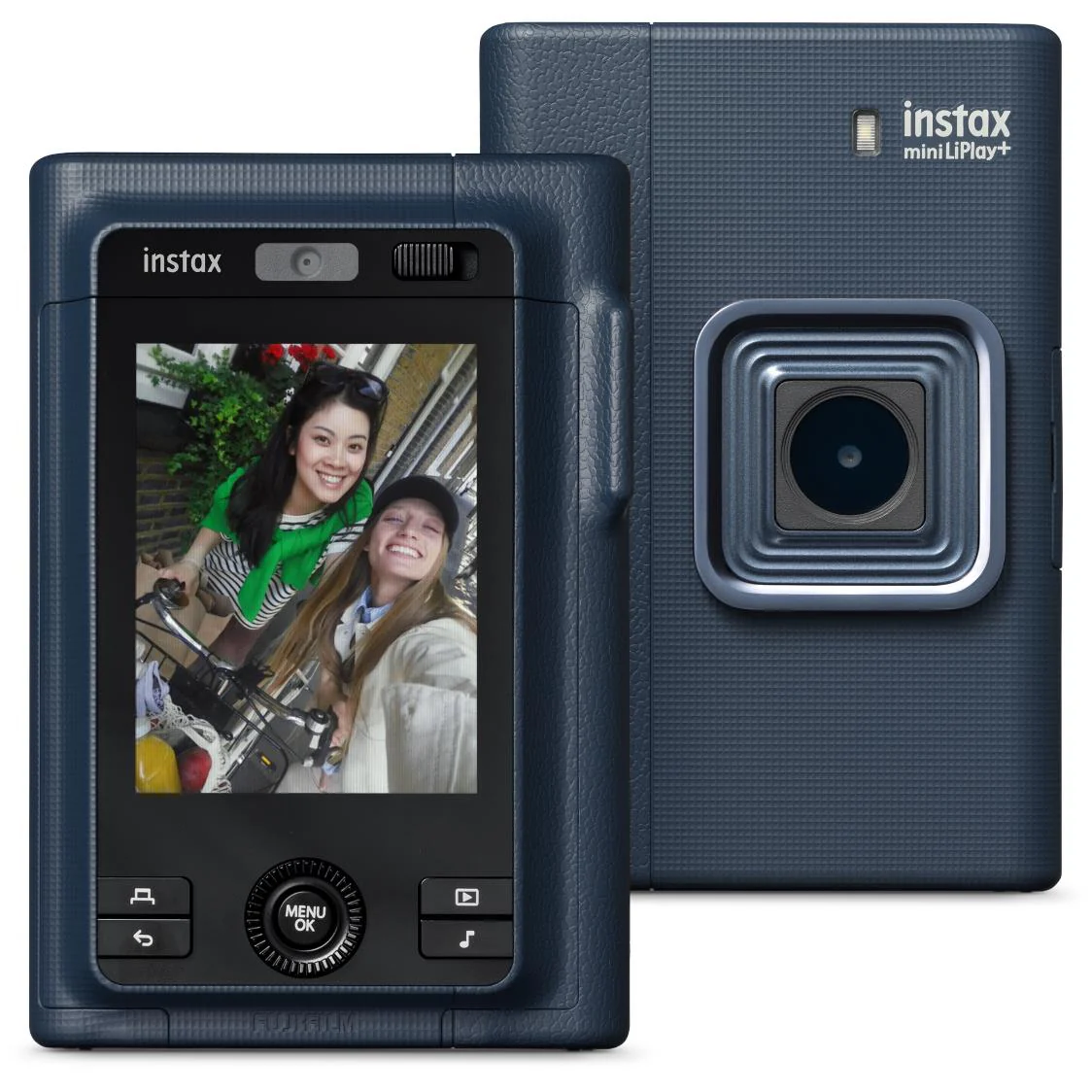 Fujifilm Instax Mini LiPlay+ Instant Camera and Smartphone Printer (Midnight Blue) - Image 4