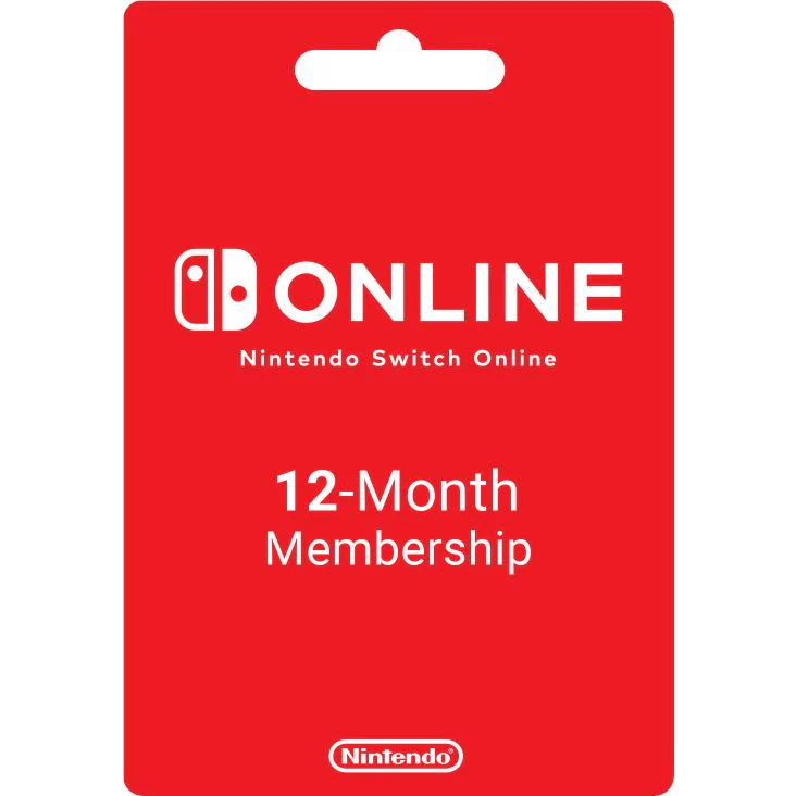 Nintendo Online 12 Month Subscription (In-store Only)