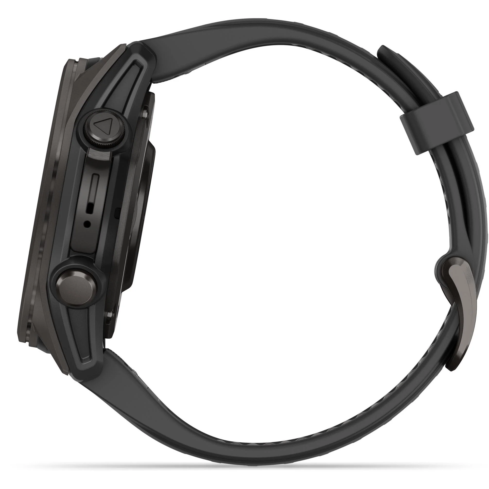 Garmin fenix 8 43mm AMOLED Sapphire Edition, Carbon Grey Titanium with Pebble Grey Band - Image 4