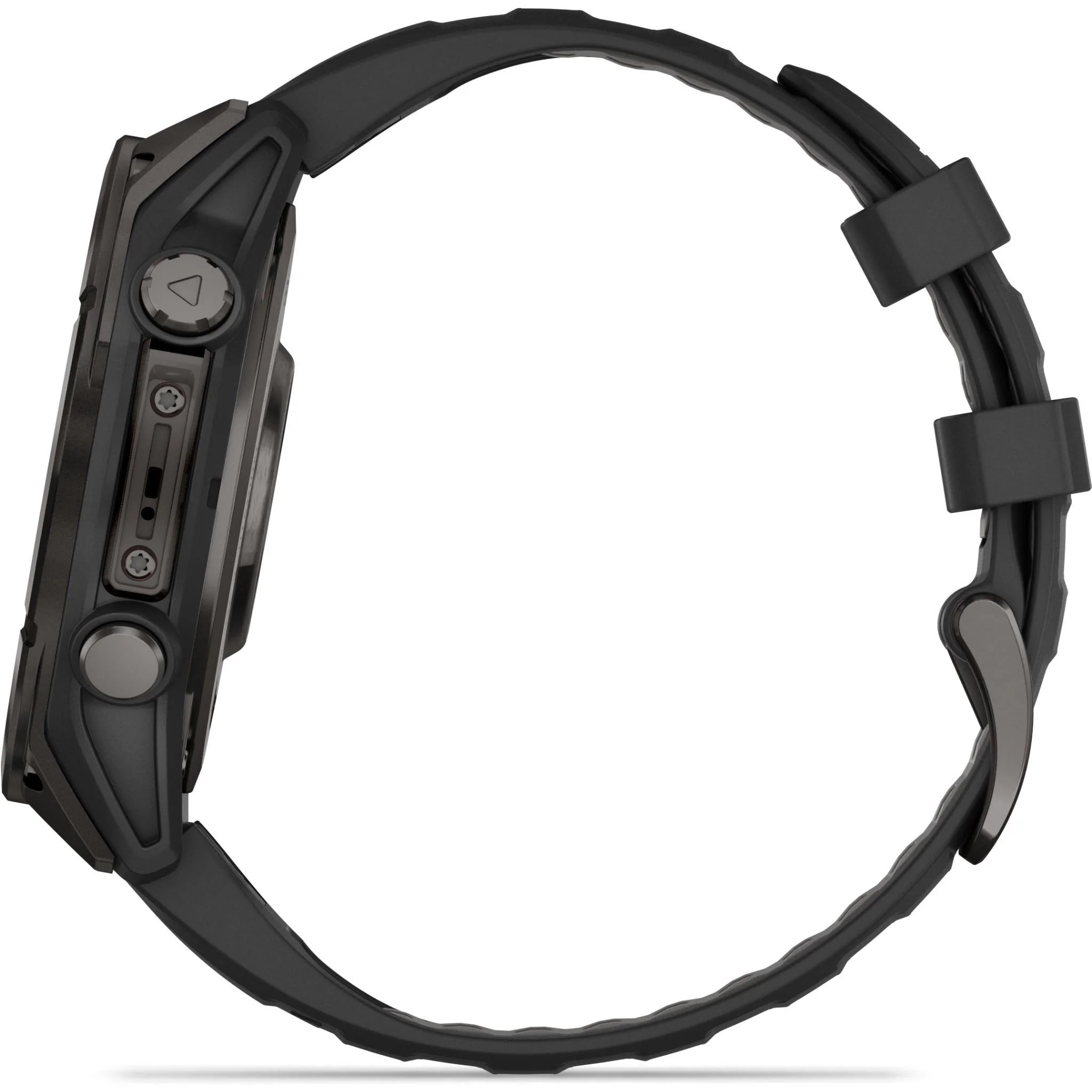 Garmin fenix 8 47mm AMOLED Sapphire Edition, Carbon Grey Titanium with Black/Pebble Grey Band - Image 4