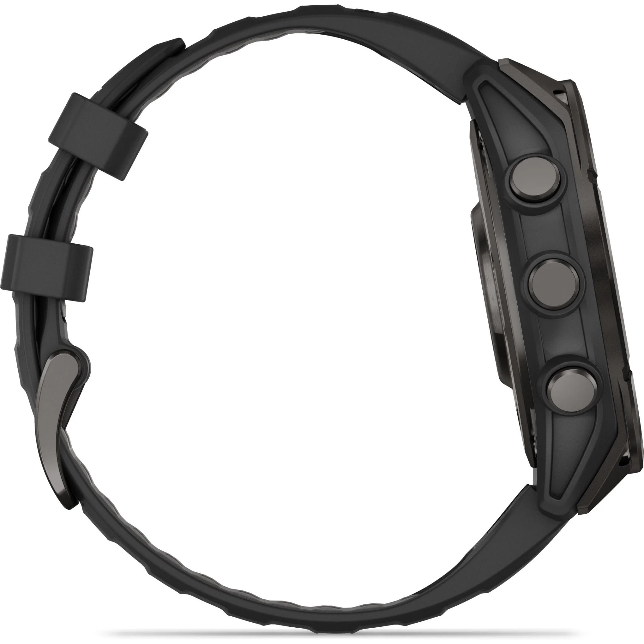 Garmin fenix 8 47mm AMOLED Sapphire Edition, Carbon Grey Titanium with Black/Pebble Grey Band - Image 5